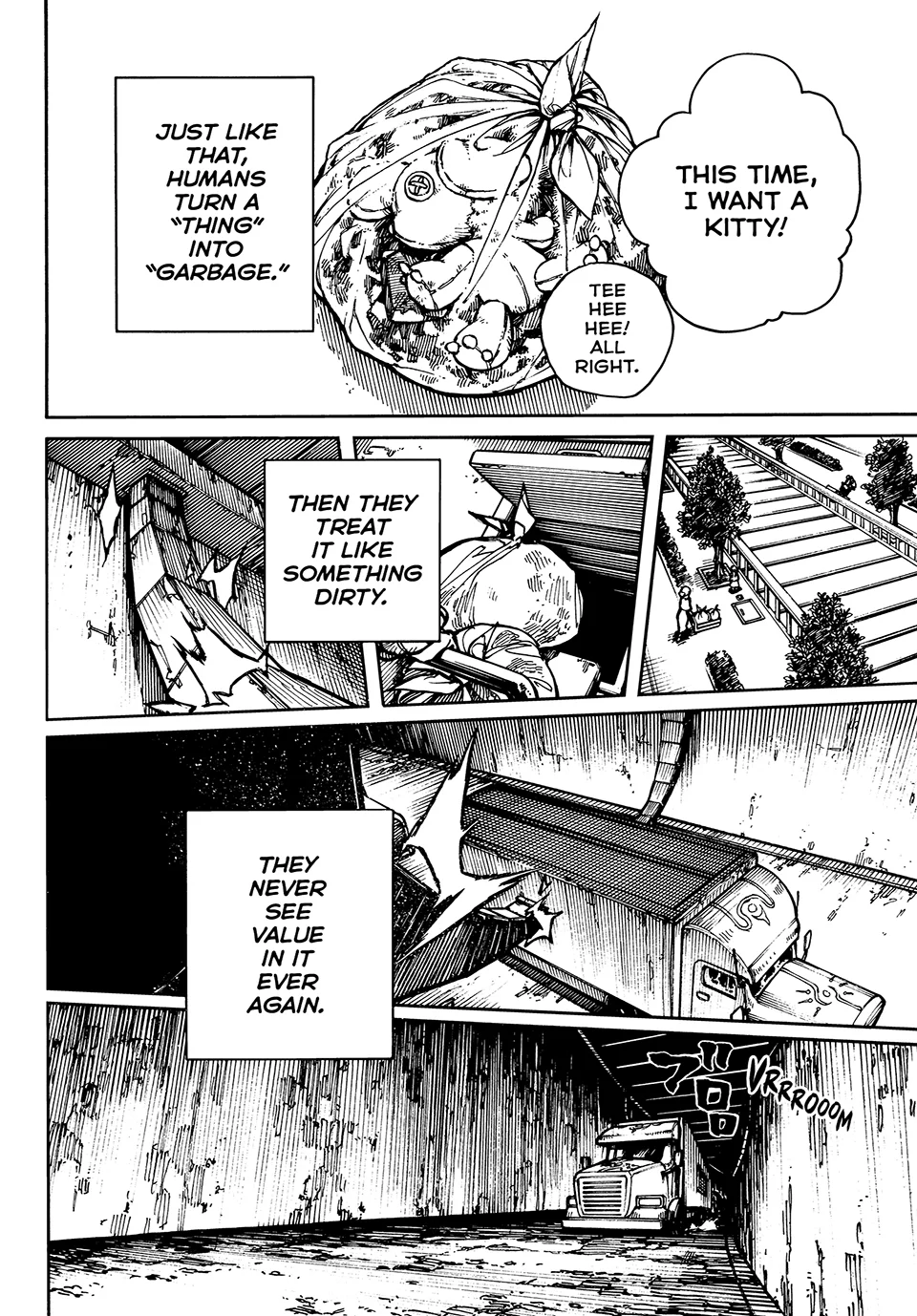 Gachiakuta, Chapter 1