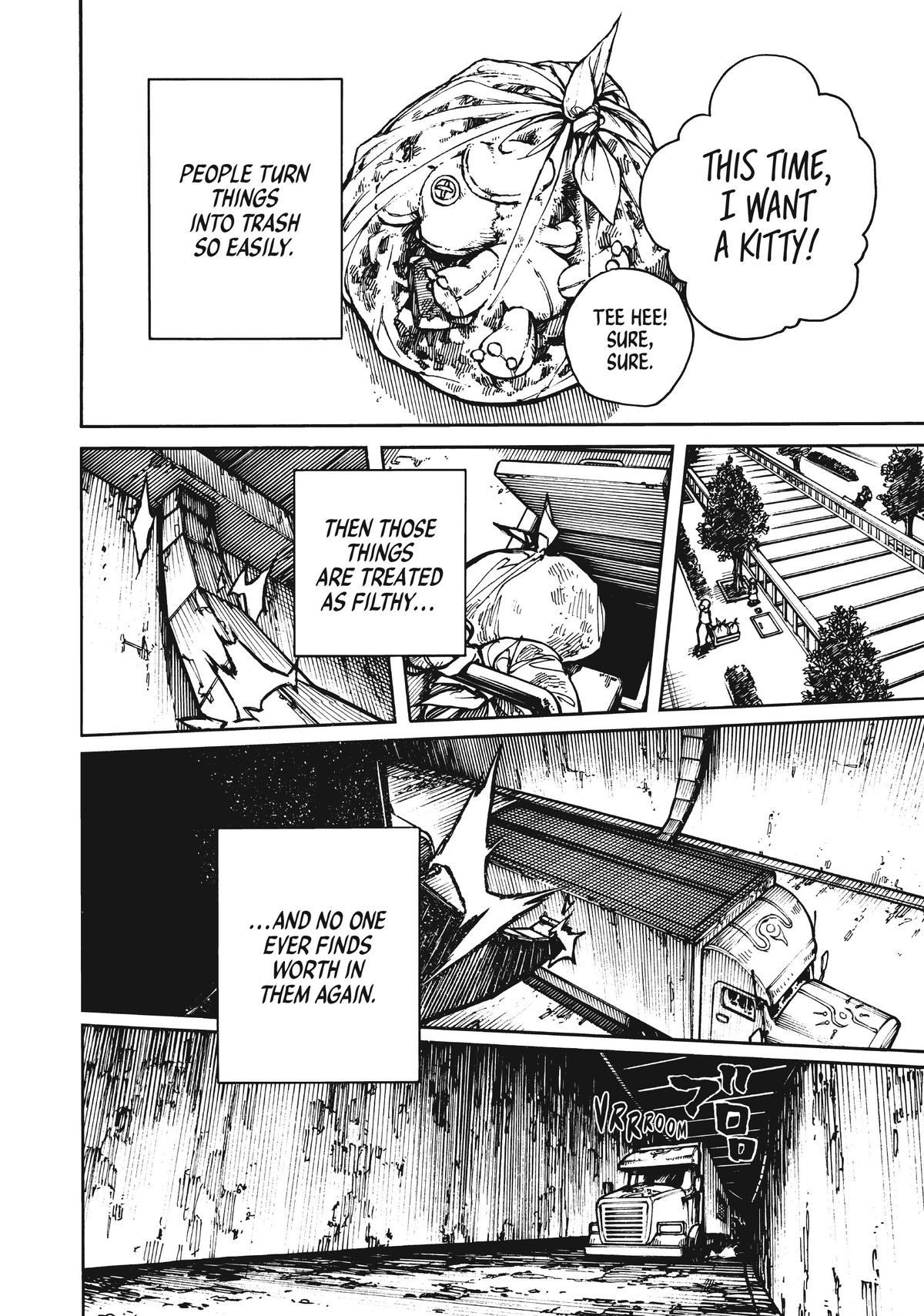 Gachiakuta, Chapter 1