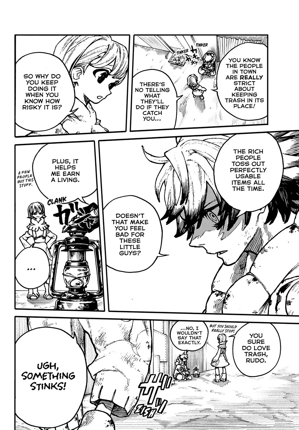 Gachiakuta, Chapter 1
