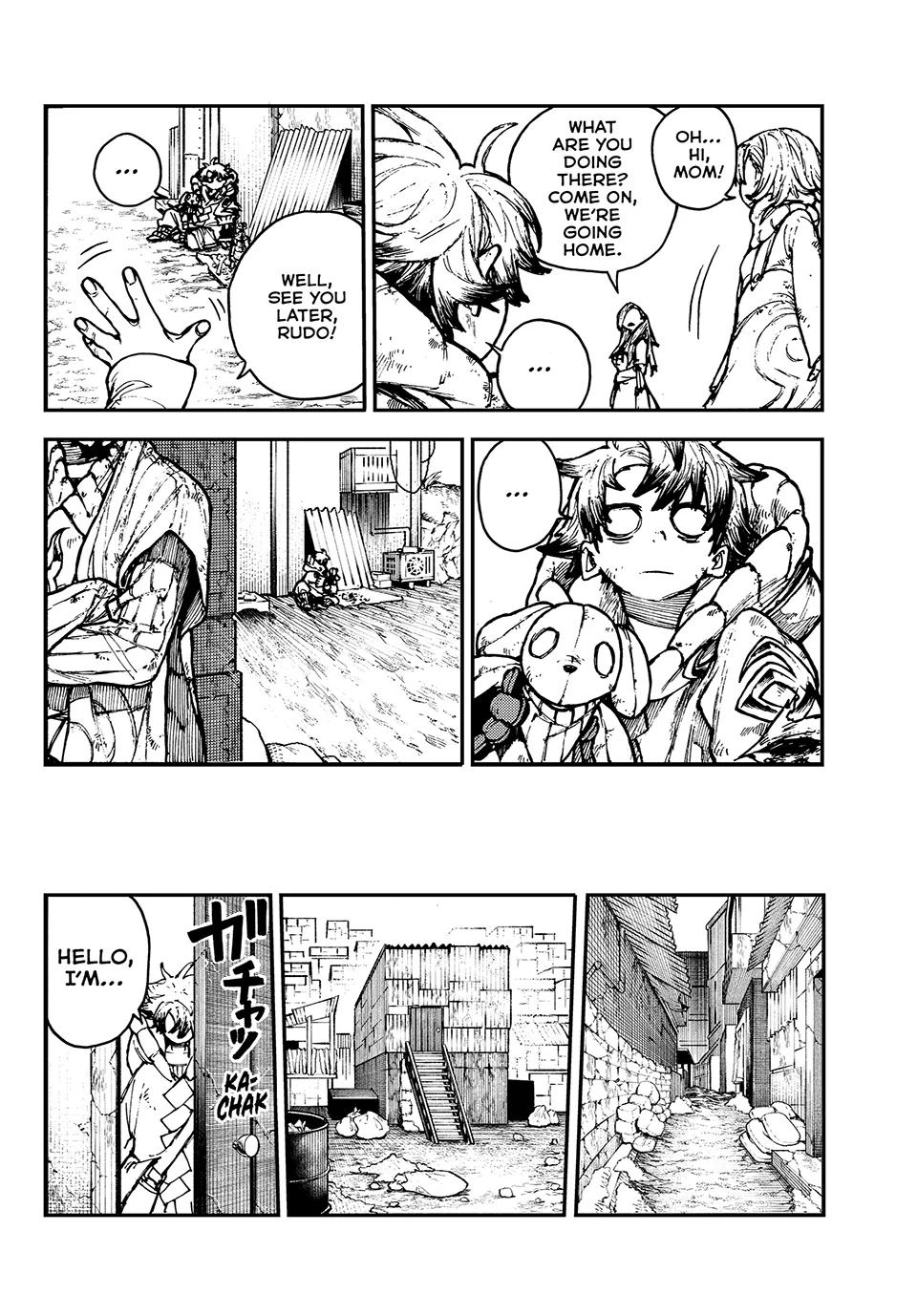 Gachiakuta, Chapter 1