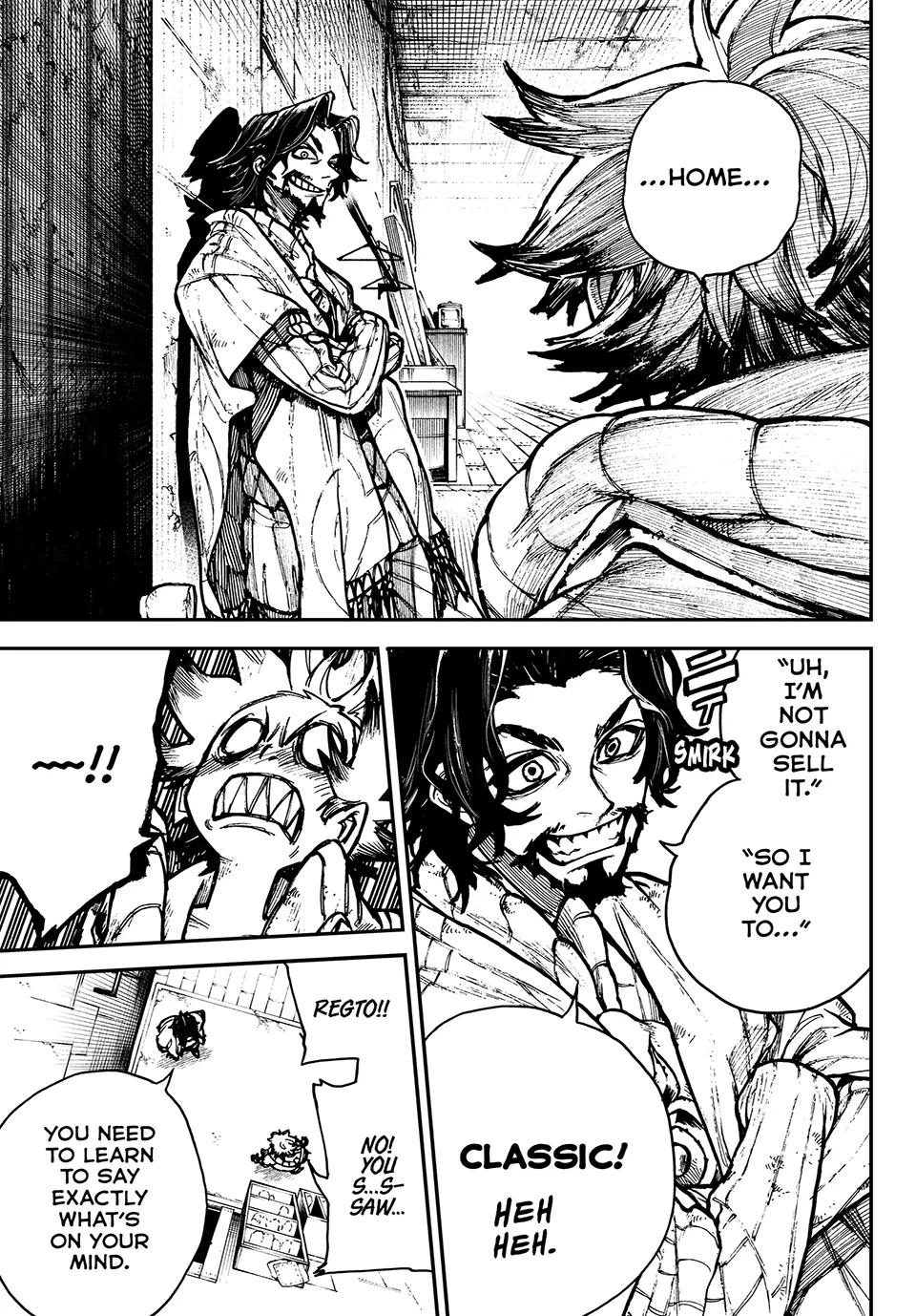 Gachiakuta, Chapter 1