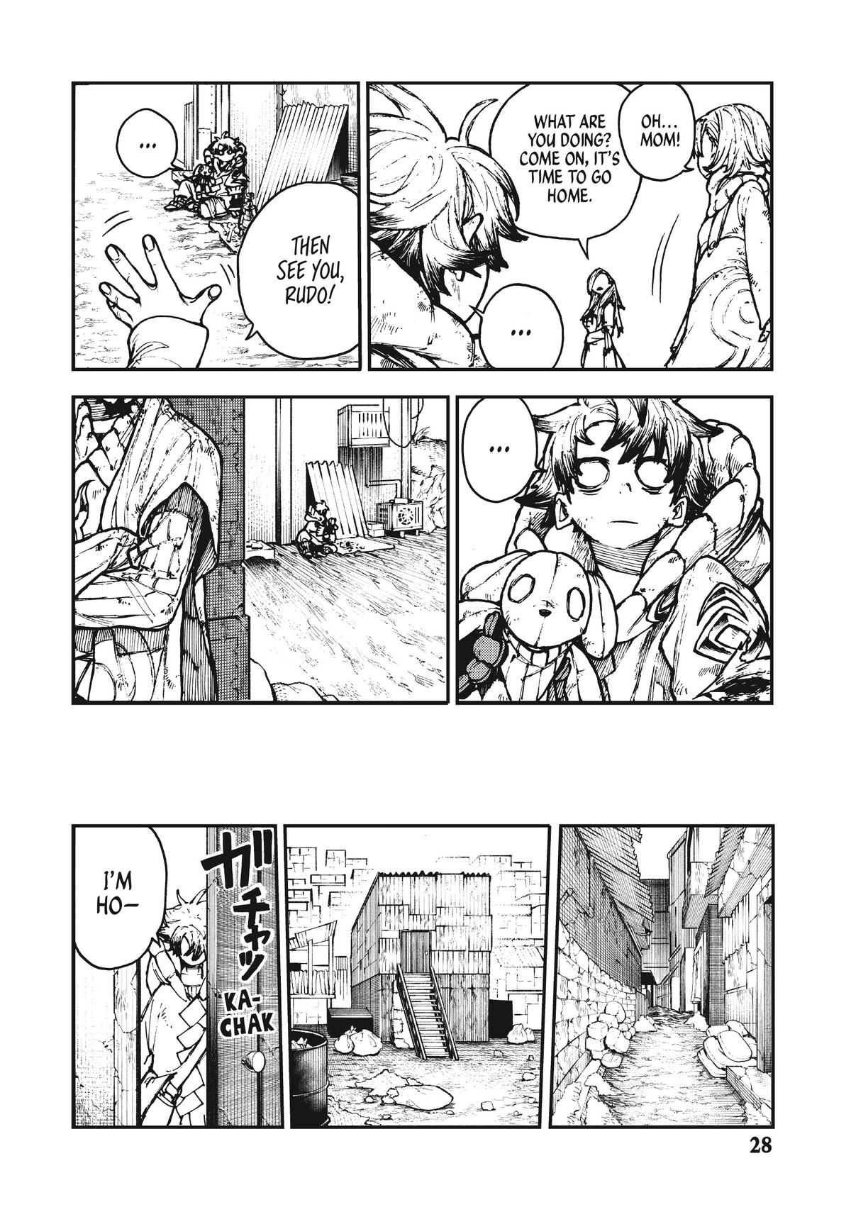 Gachiakuta, Chapter 1