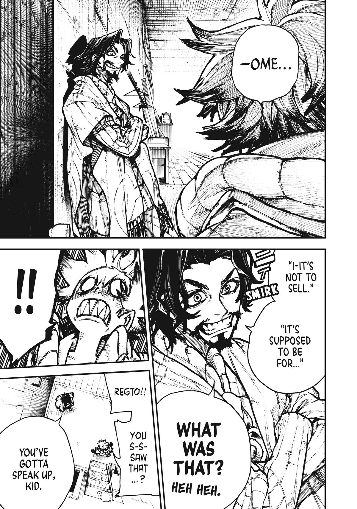 Gachiakuta, Chapter 1