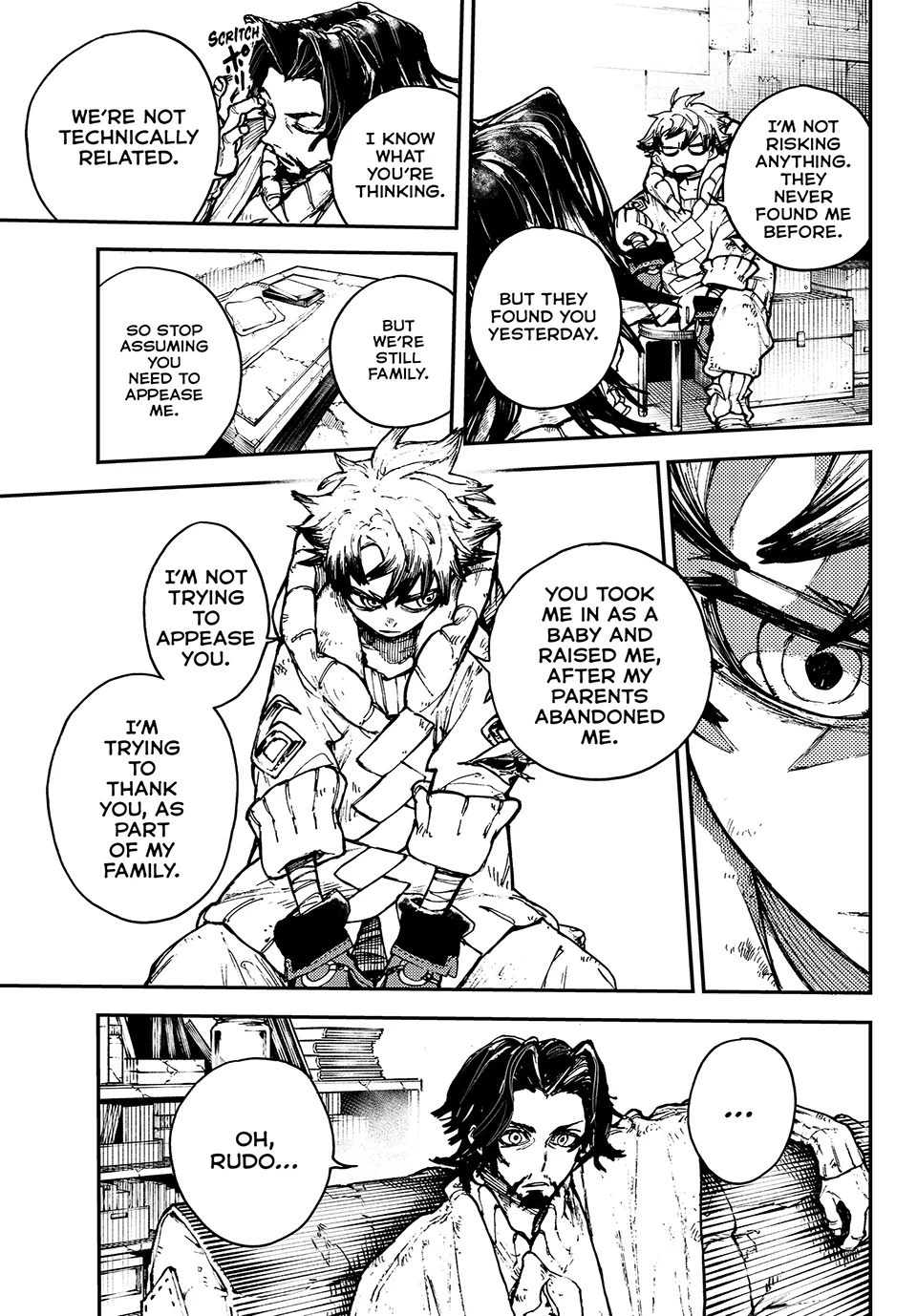 Gachiakuta, Chapter 1