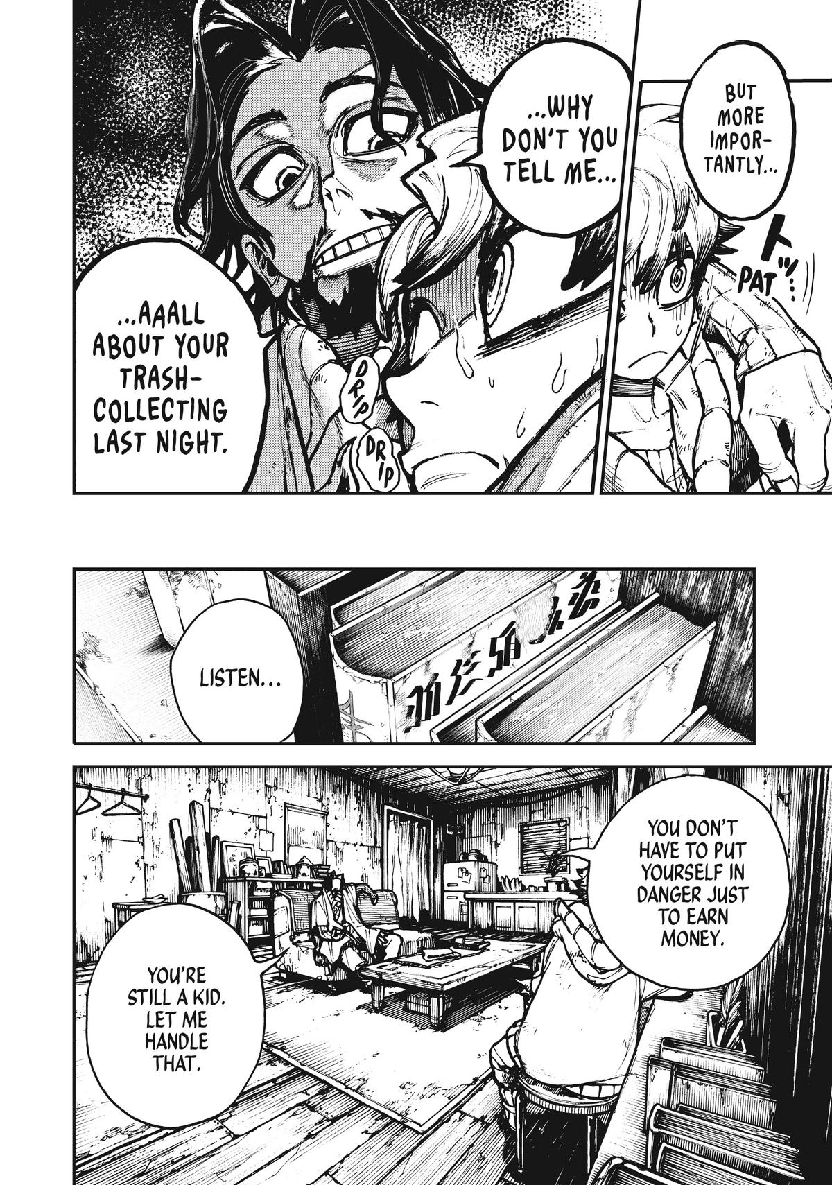 Gachiakuta, Chapter 1