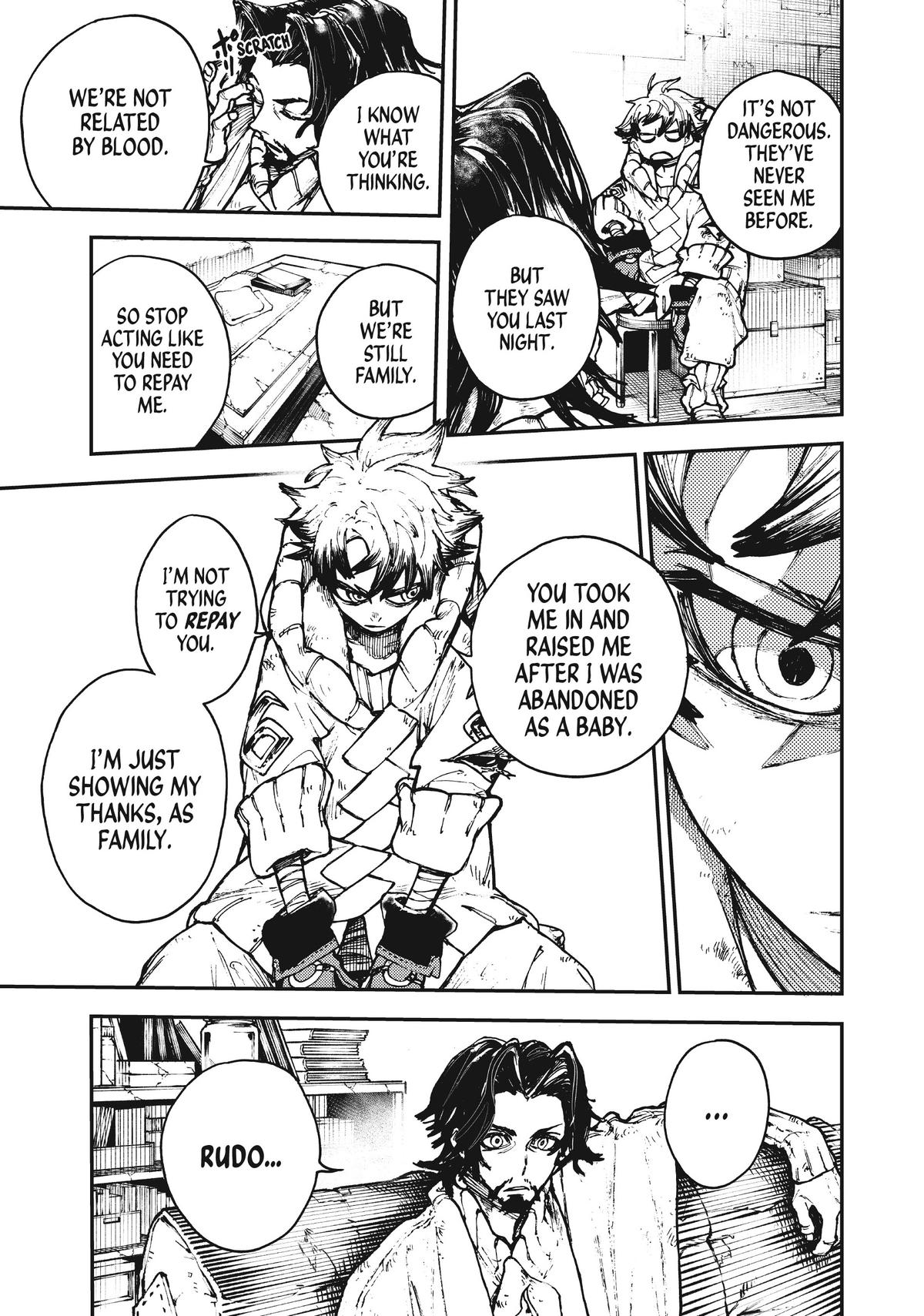 Gachiakuta, Chapter 1