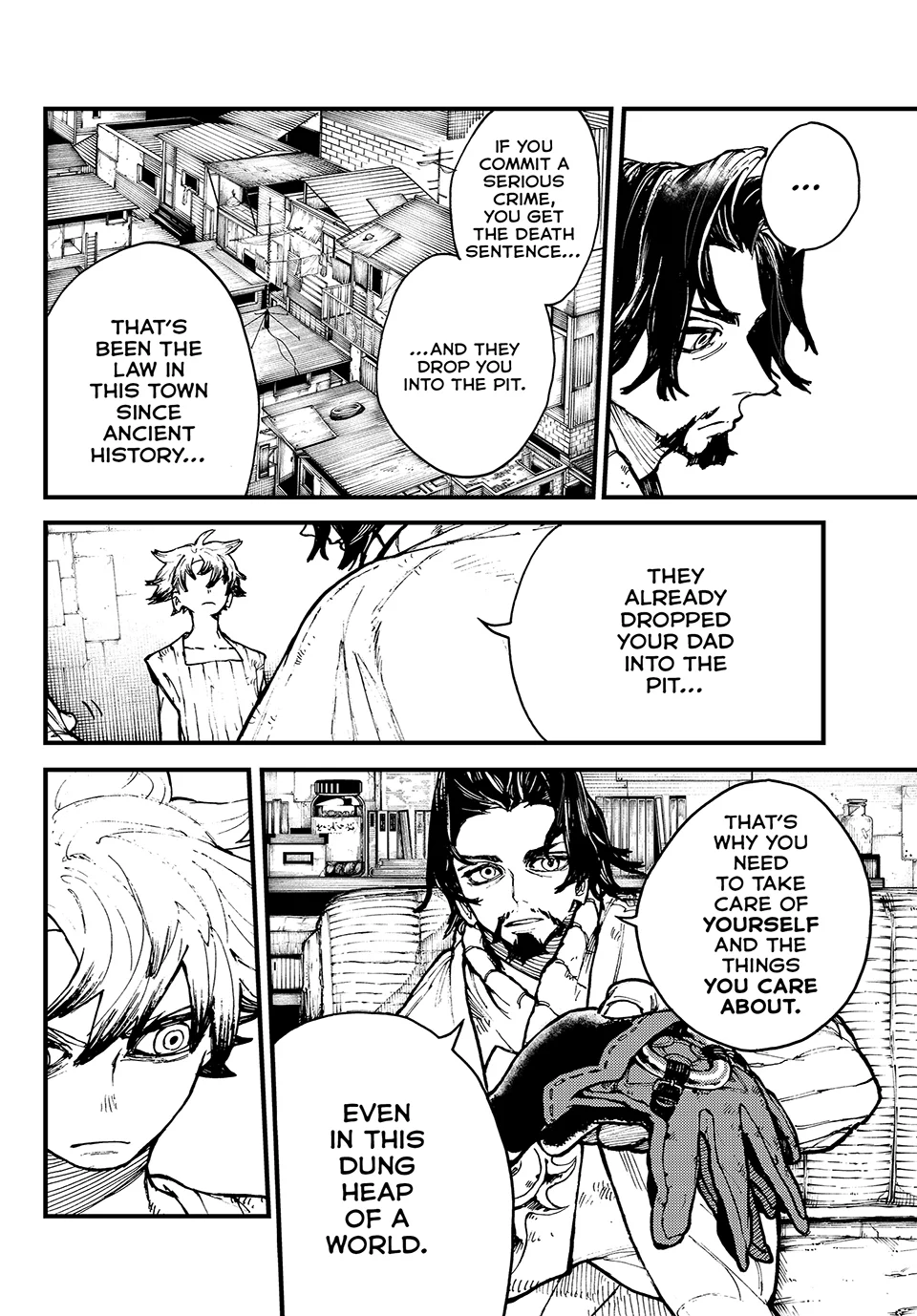 Gachiakuta, Chapter 1