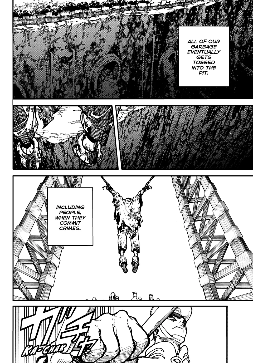 Gachiakuta, Chapter 1