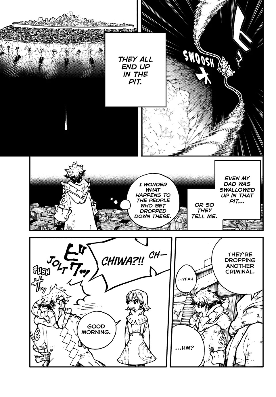 Gachiakuta, Chapter 1