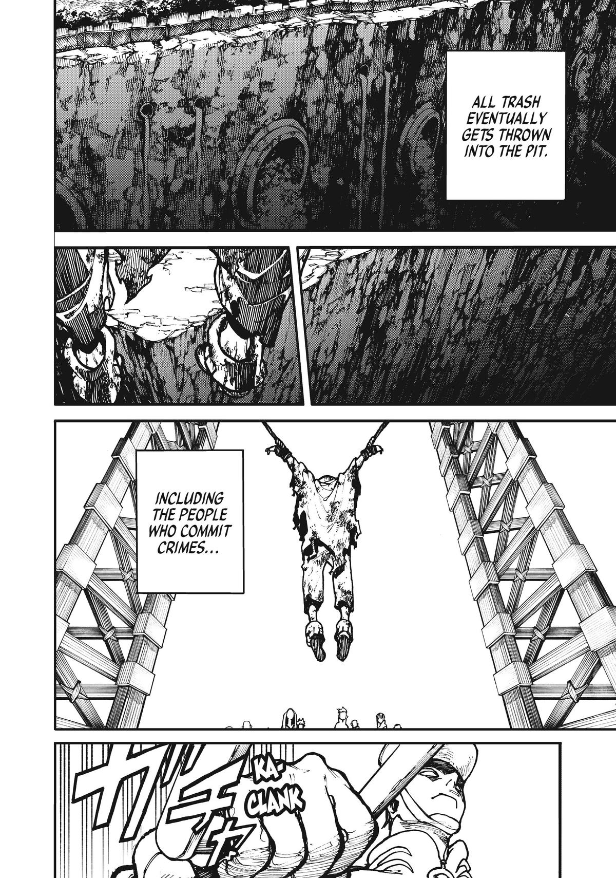 Gachiakuta, Chapter 1