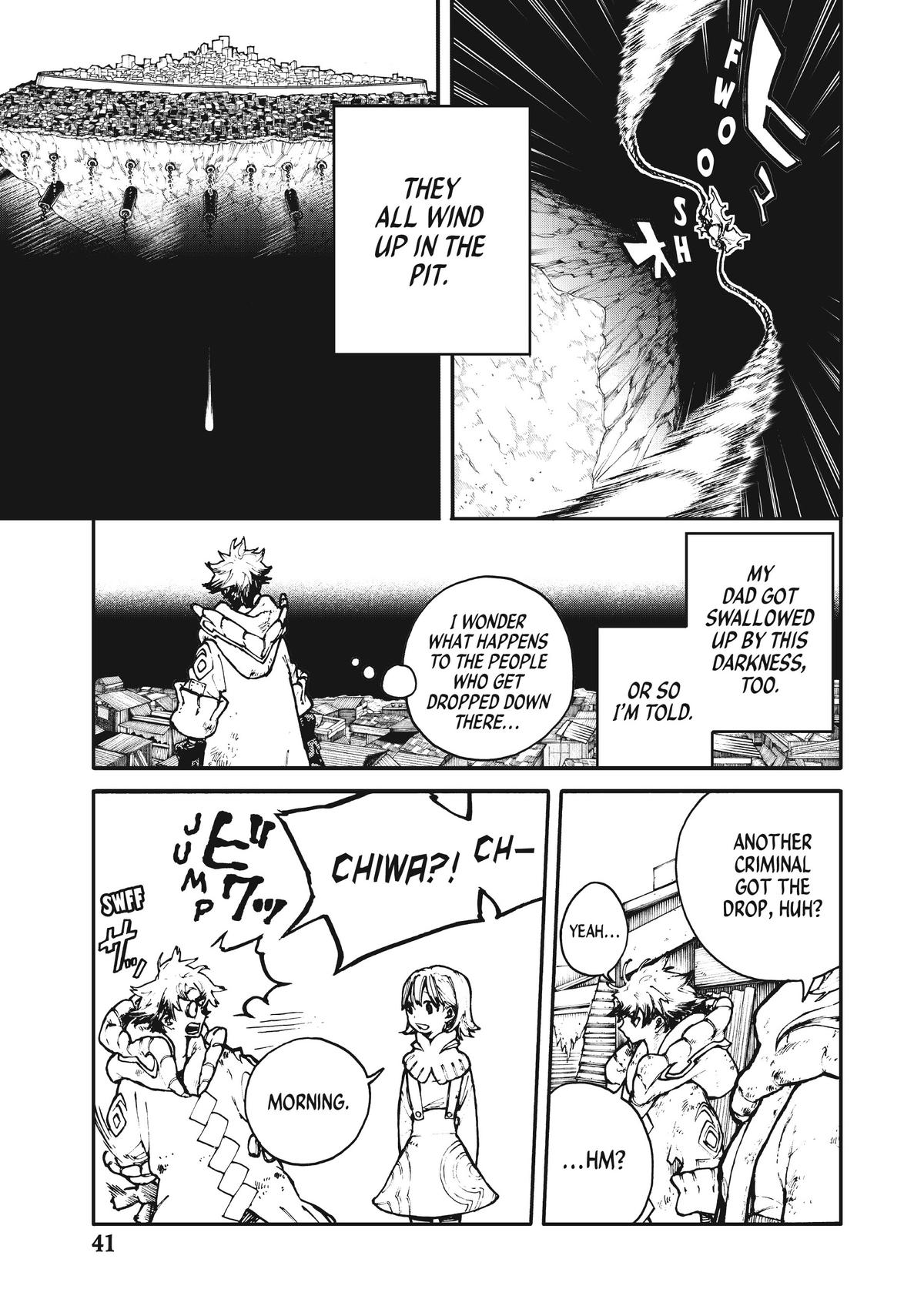 Gachiakuta, Chapter 1