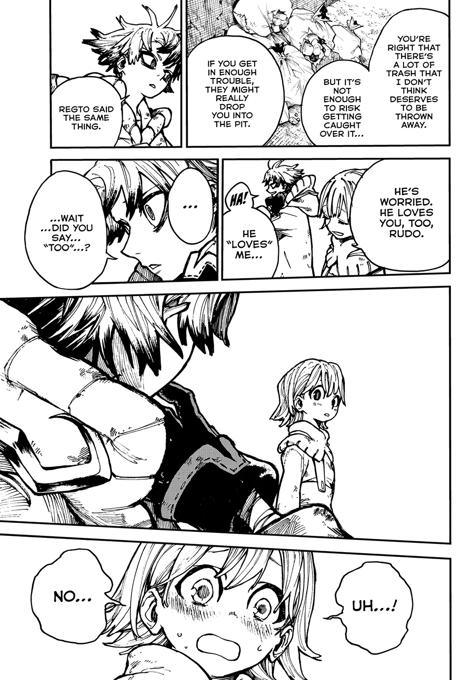 Gachiakuta, Chapter 1