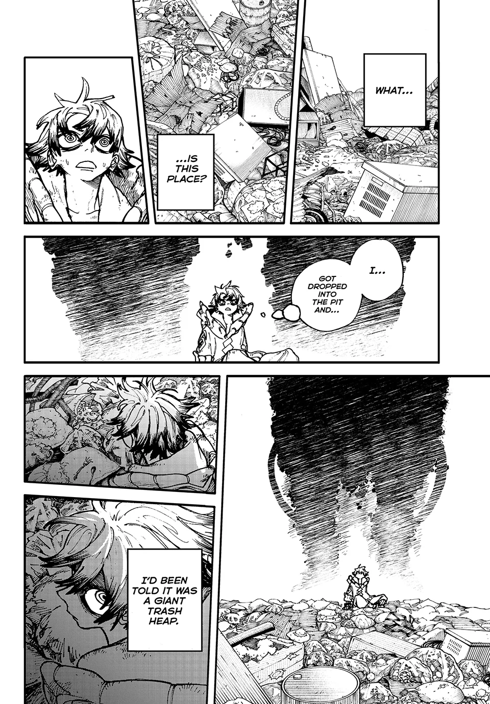 Gachiakuta, Chapter 1