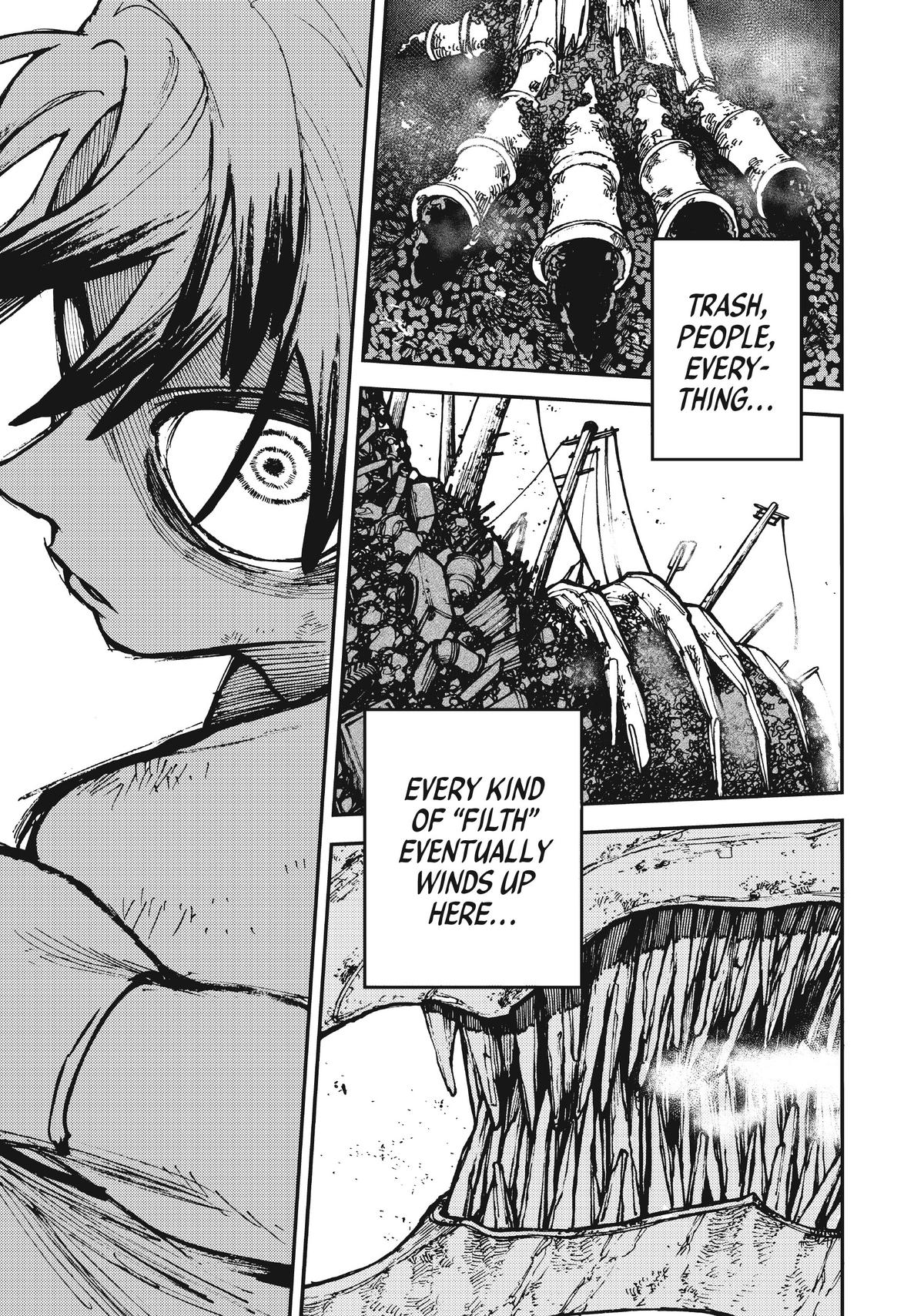 Gachiakuta, Chapter 1