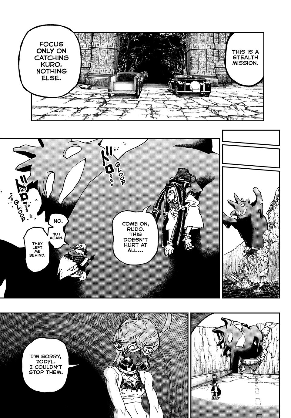 Gachiakuta, Chapter 100