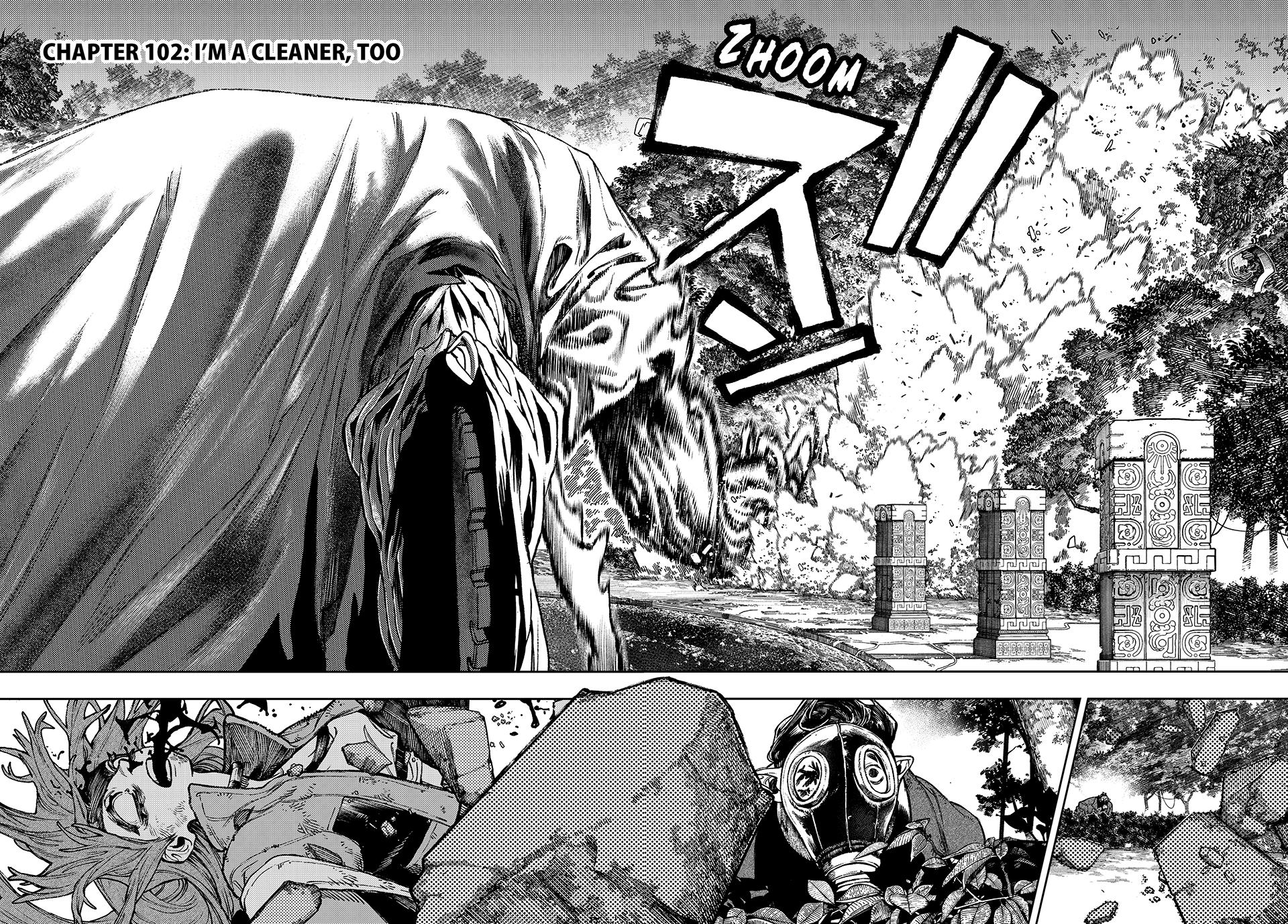 Gachiakuta, Chapter 102