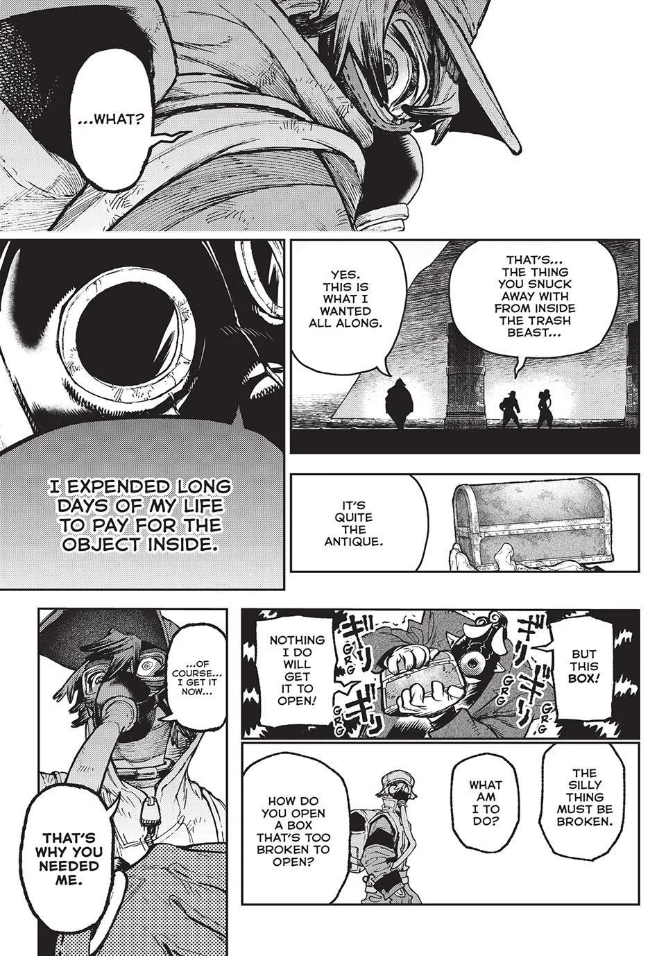 Gachiakuta, Chapter 103