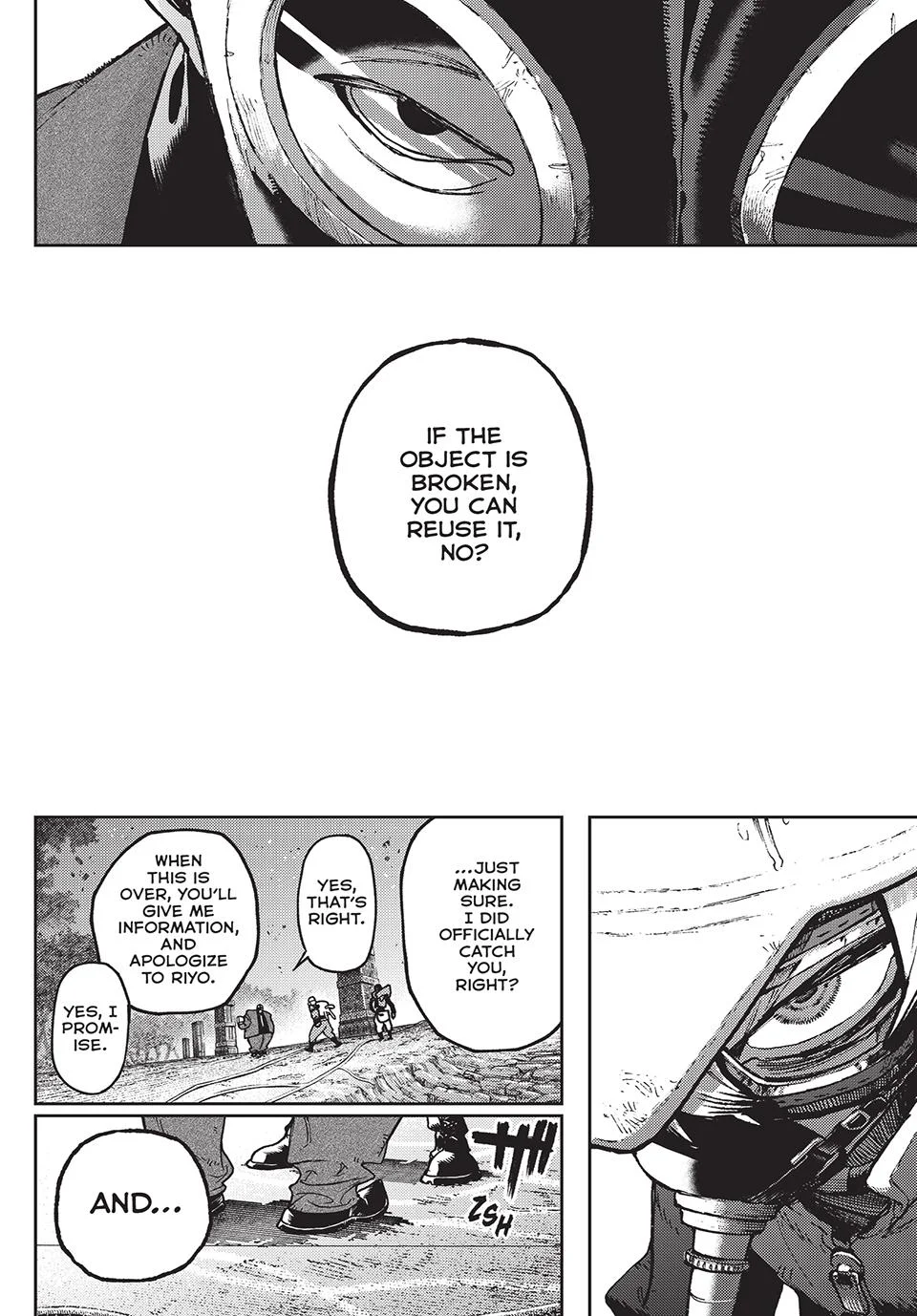 Gachiakuta, Chapter 103