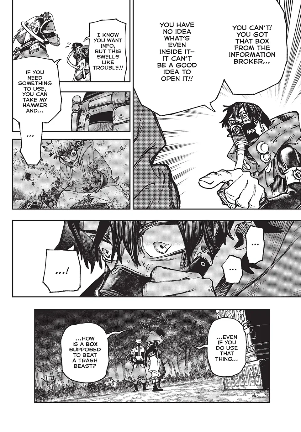 Gachiakuta, Chapter 104