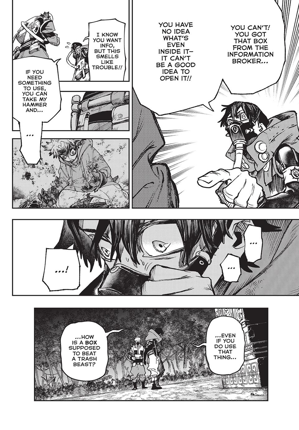 Gachiakuta, Chapter 104