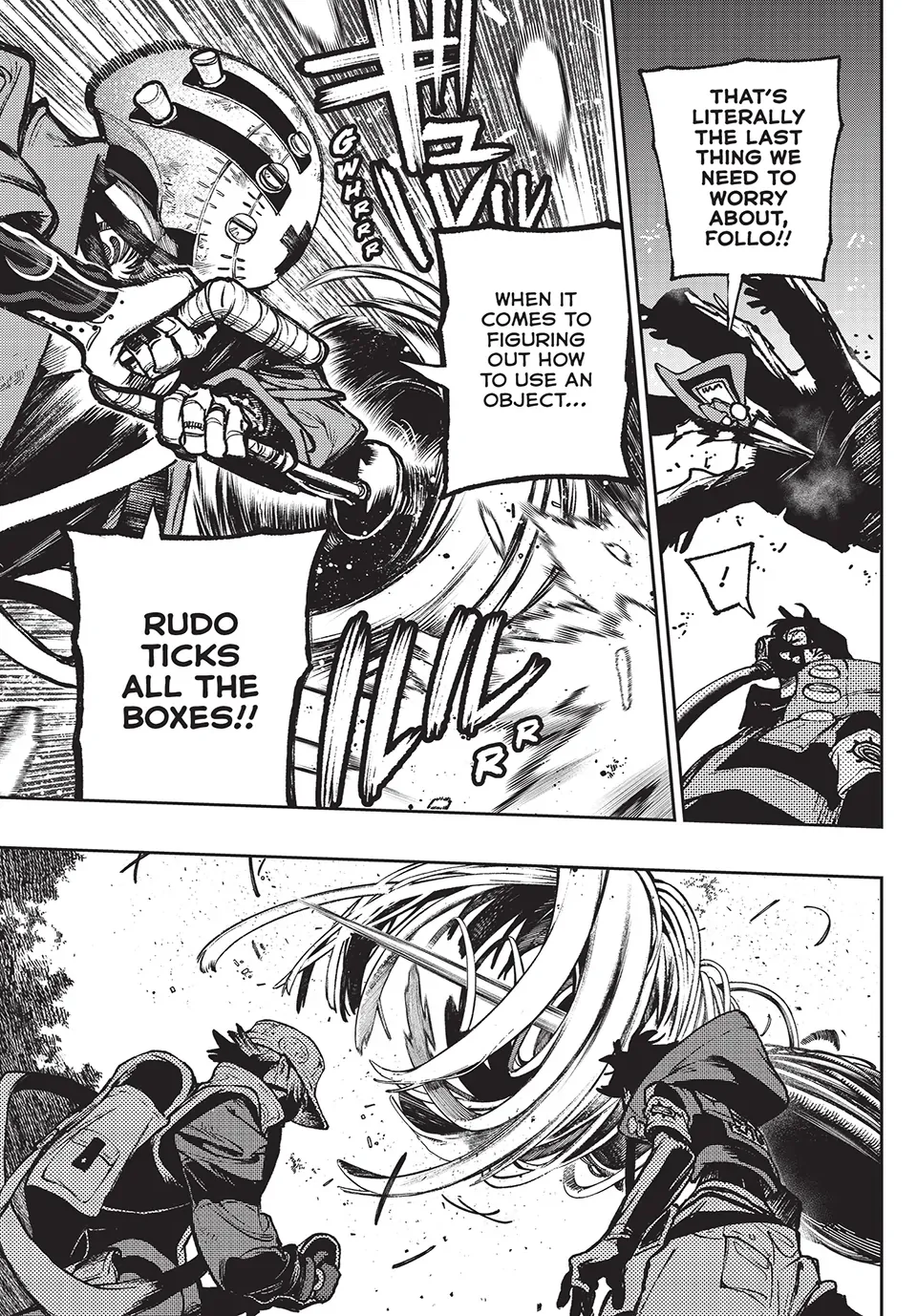 Gachiakuta, Chapter 104