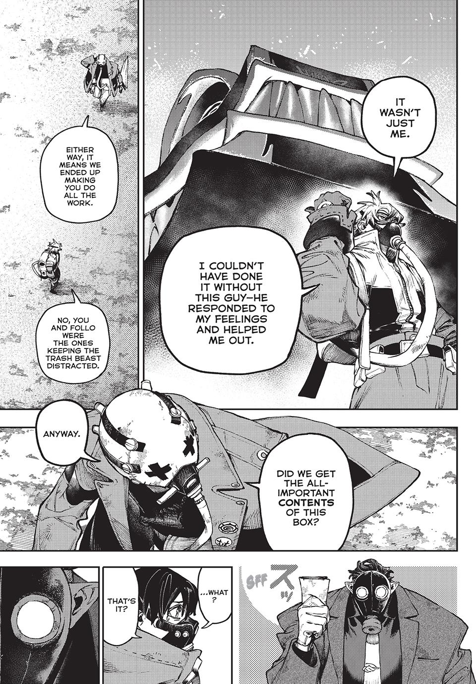 Gachiakuta, Chapter 105