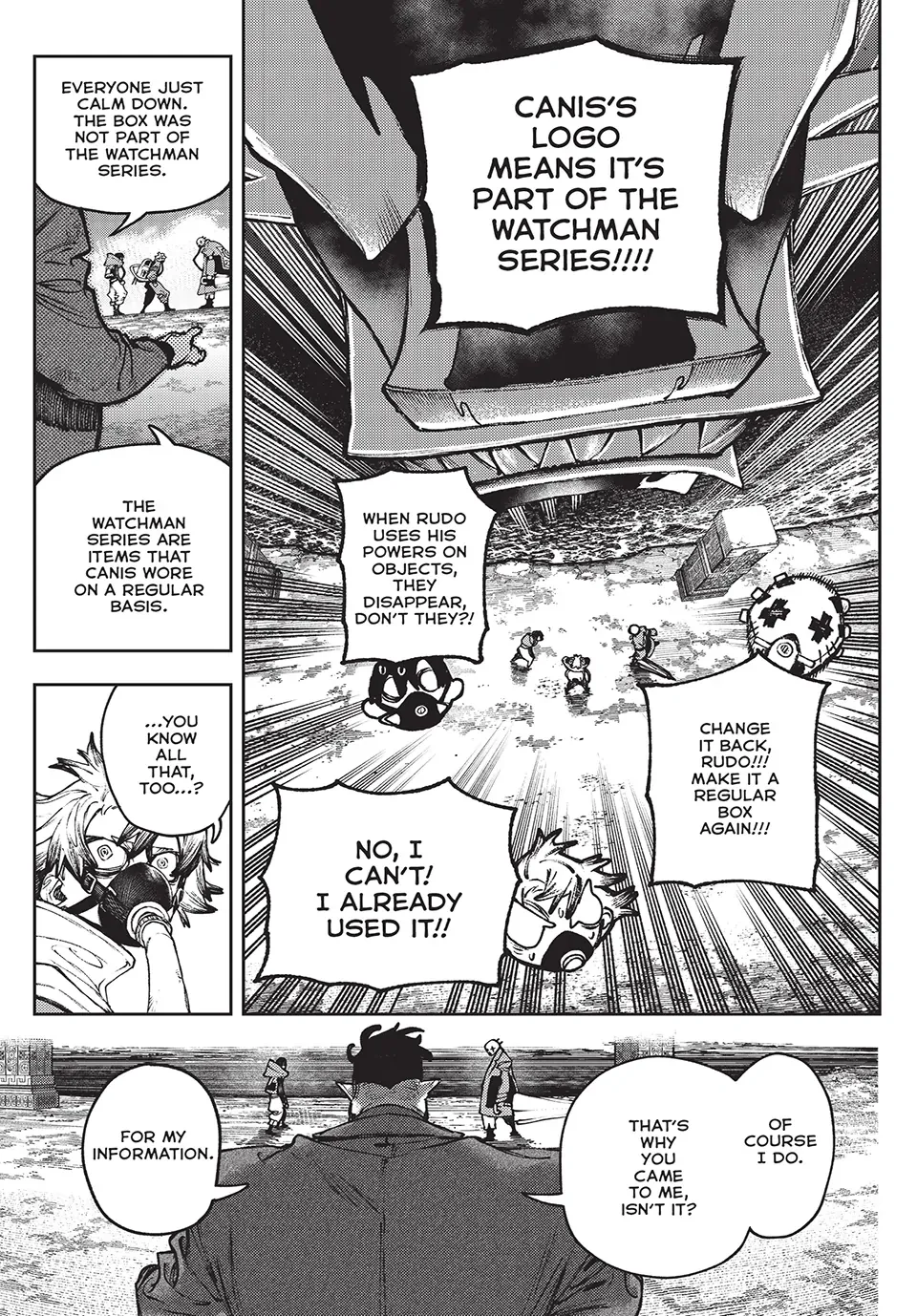 Gachiakuta, Chapter 105