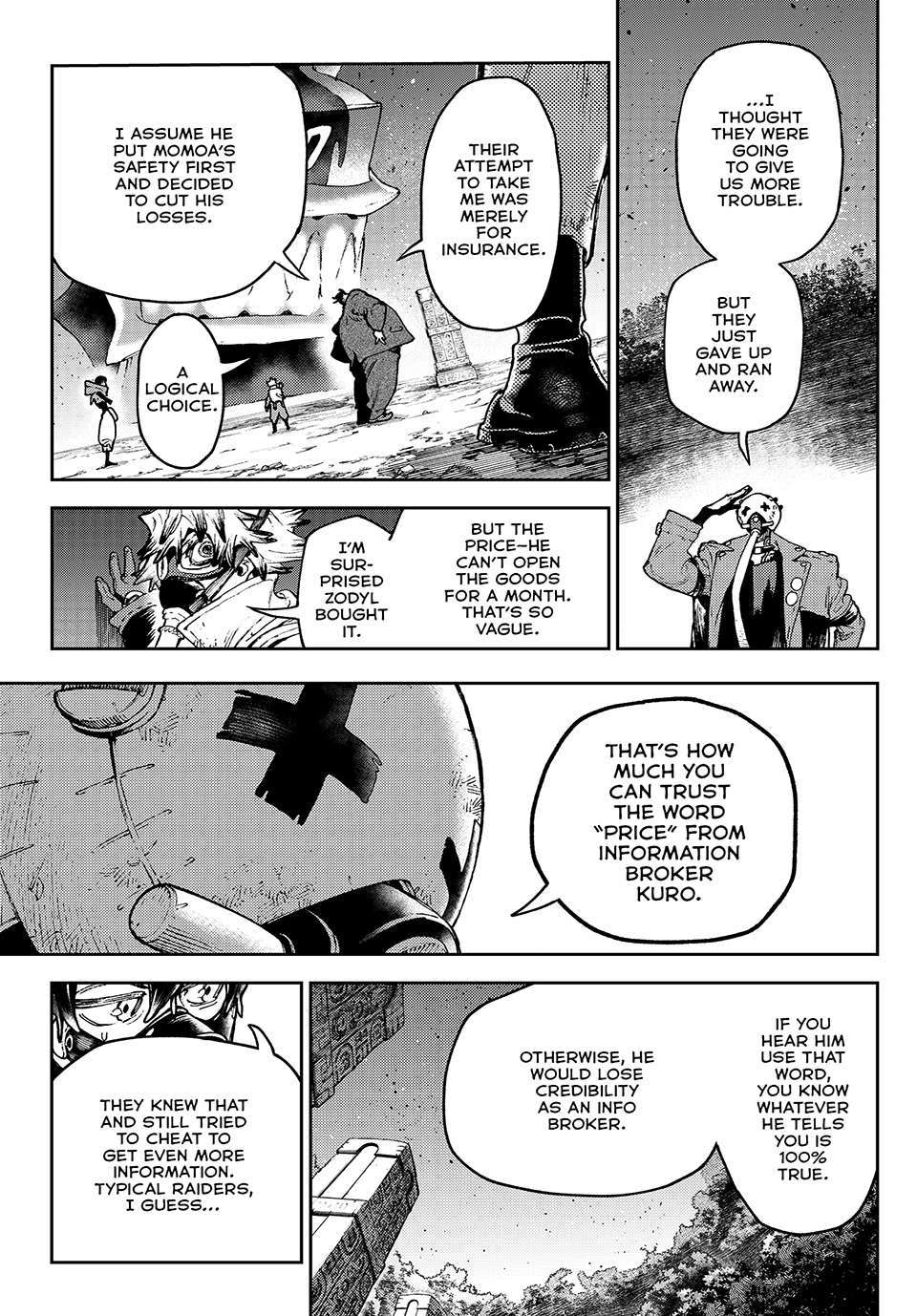 Gachiakuta, Chapter 108