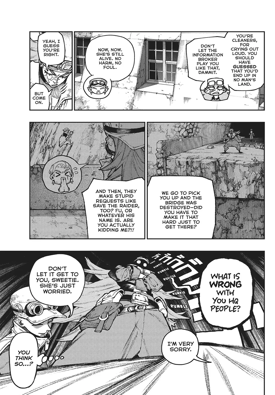 Gachiakuta, Chapter 109