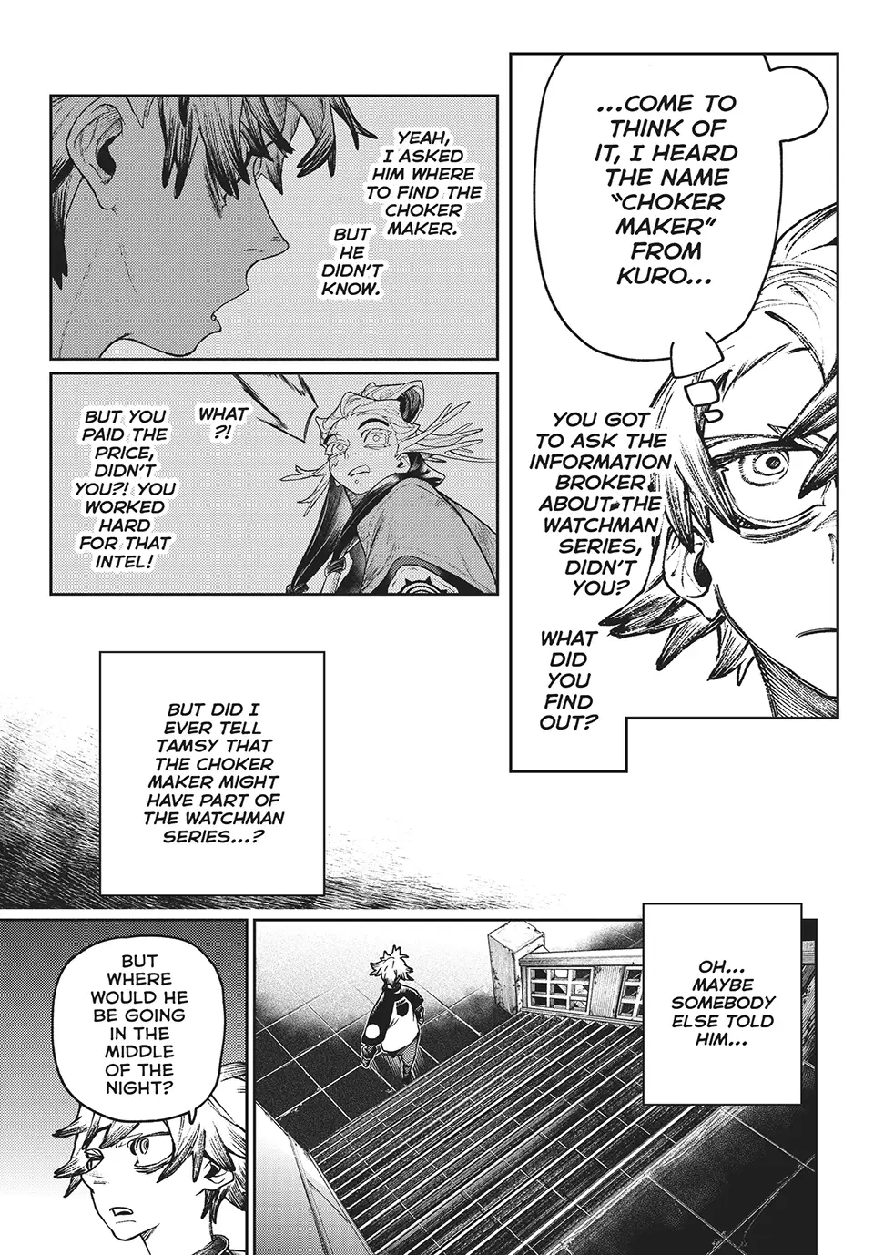 Gachiakuta, Chapter 114