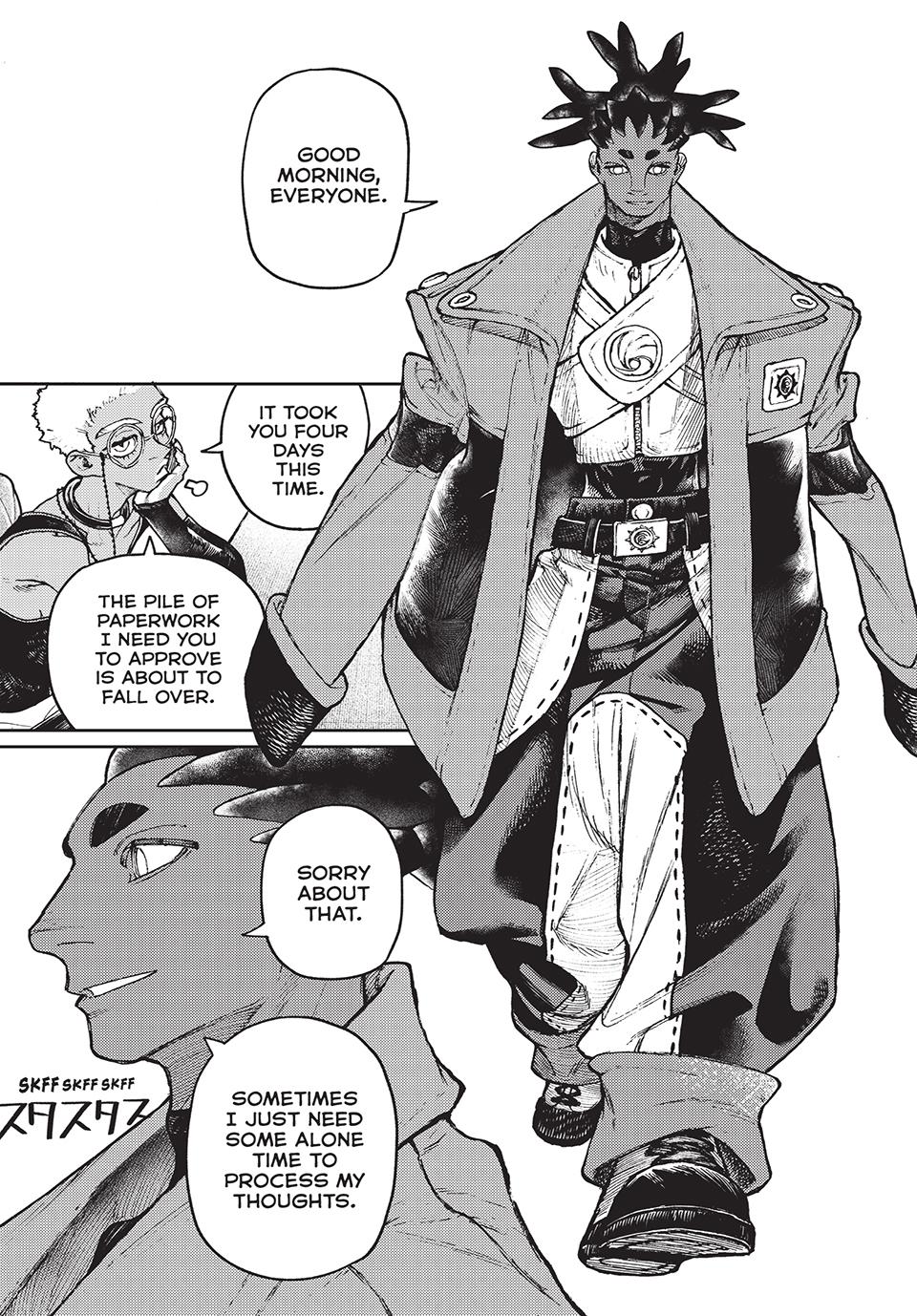 Gachiakuta, Chapter 115