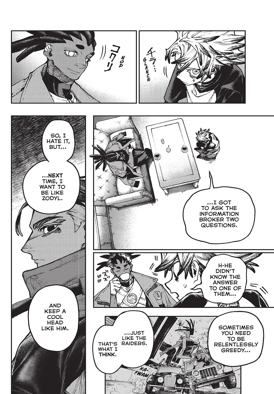 Gachiakuta, Chapter 115