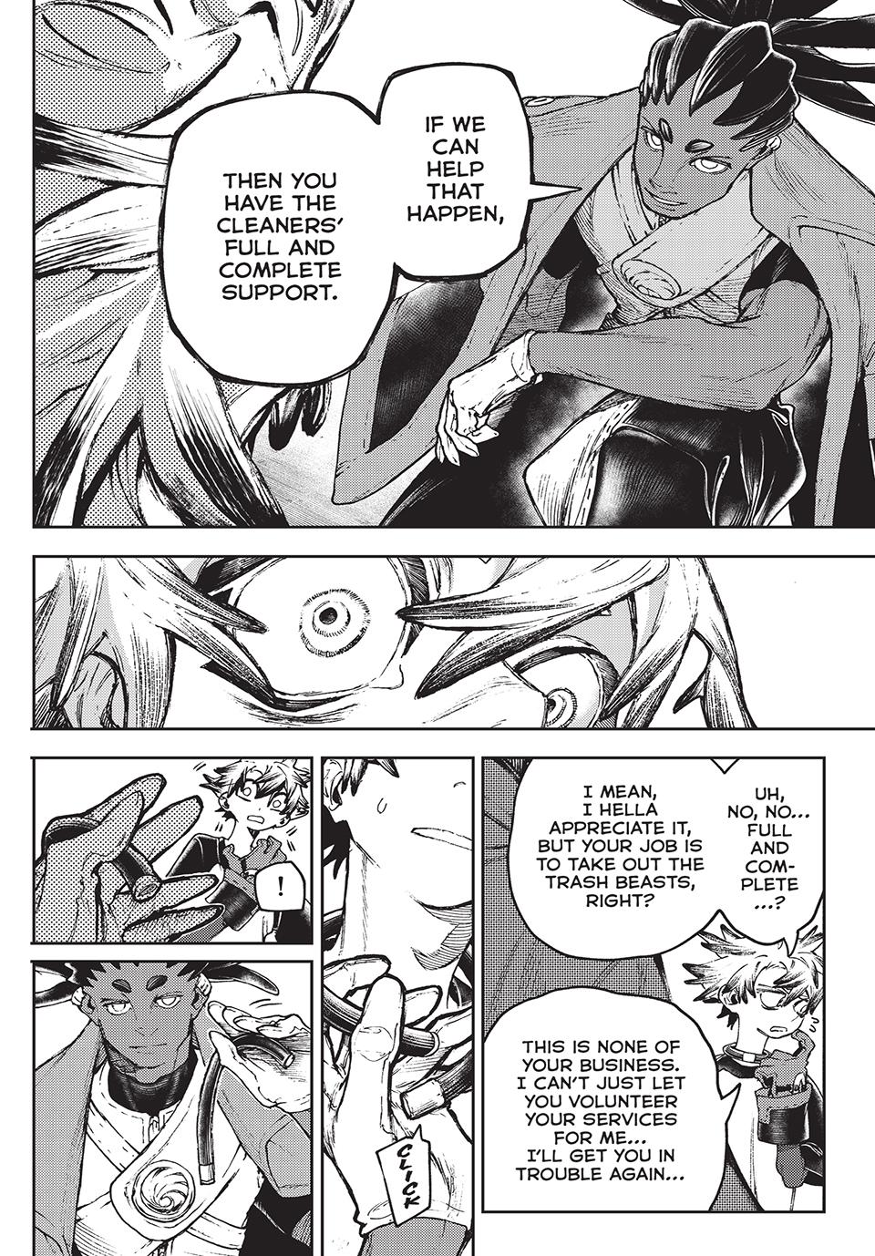 Gachiakuta, Chapter 115