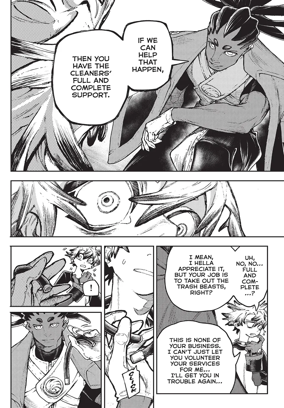 Gachiakuta, Chapter 115