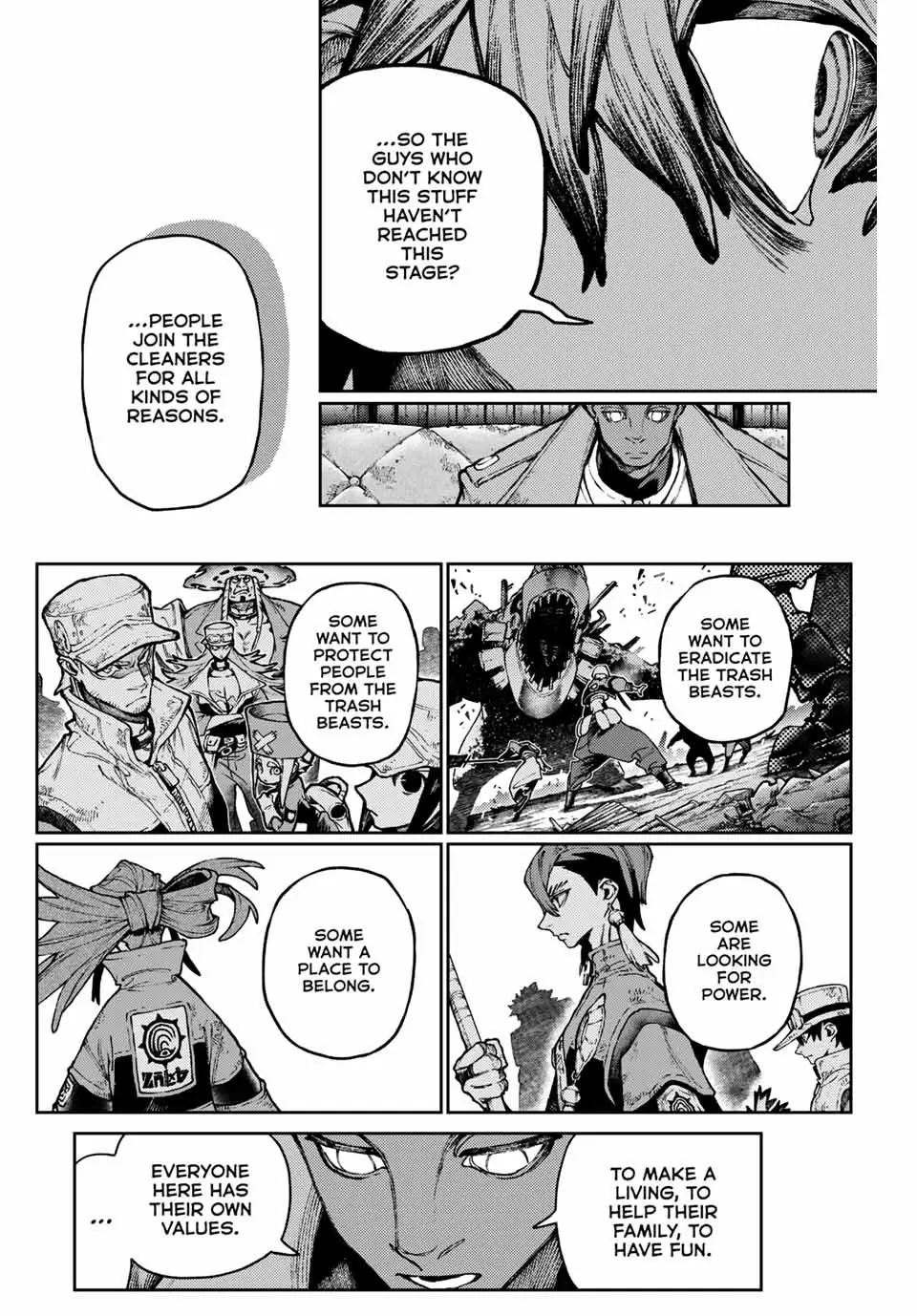 Gachiakuta, Chapter 116