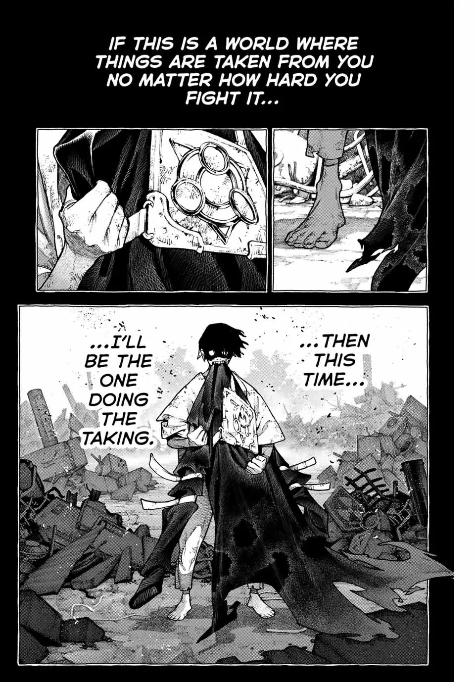 Gachiakuta, Chapter 116