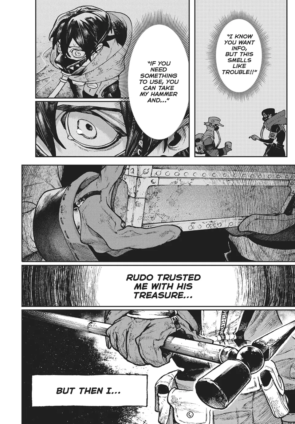 Gachiakuta, Chapter 117