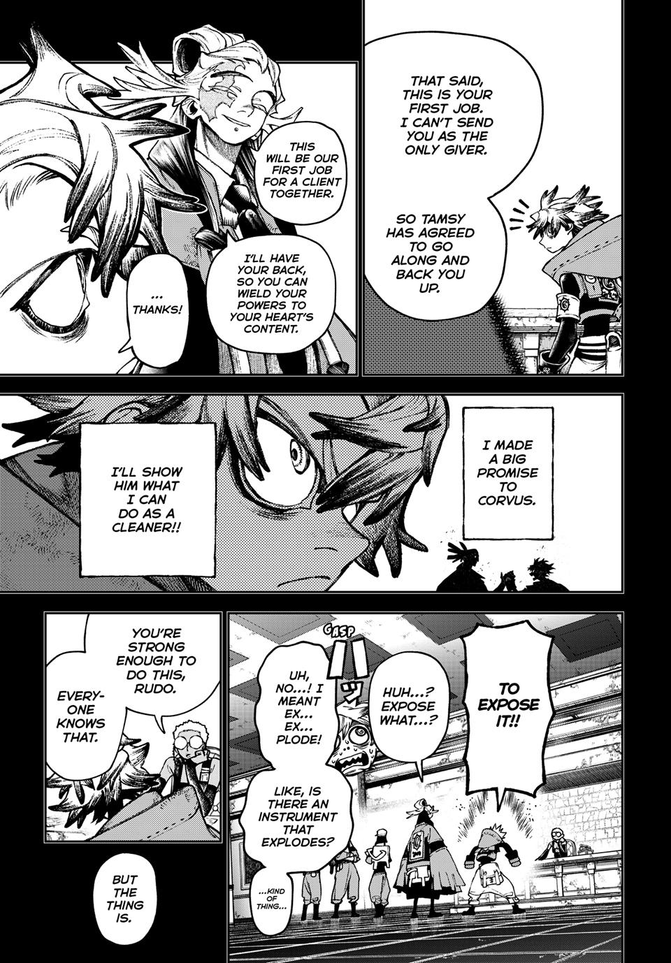 Gachiakuta, Chapter 119