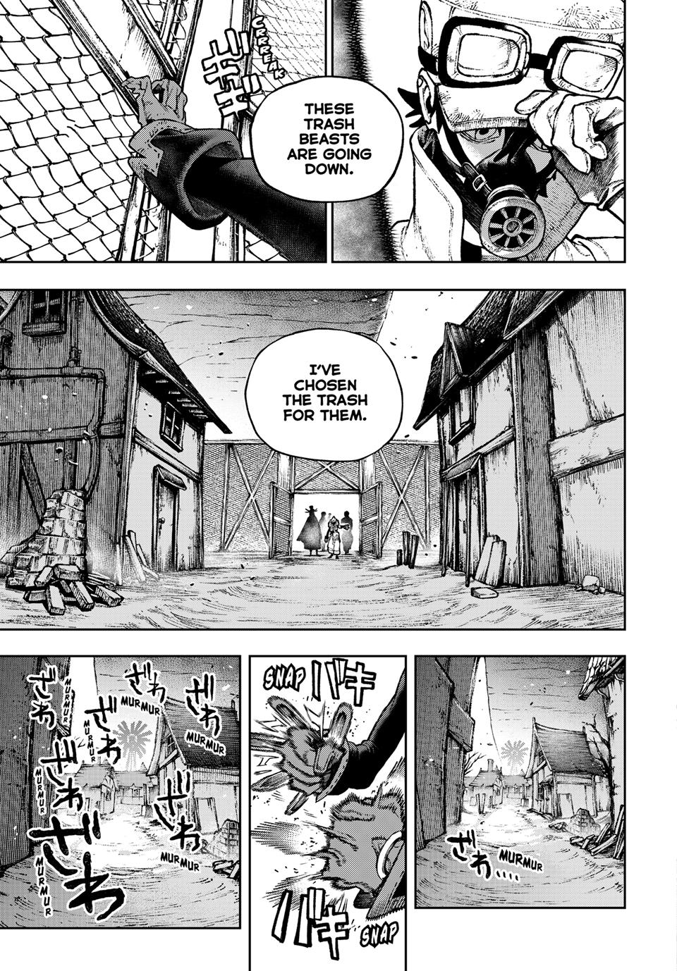 Gachiakuta, Chapter 119