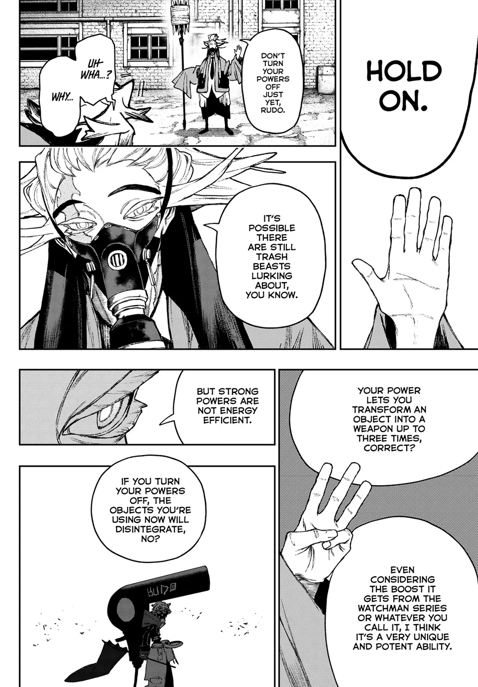 Gachiakuta, Chapter 121