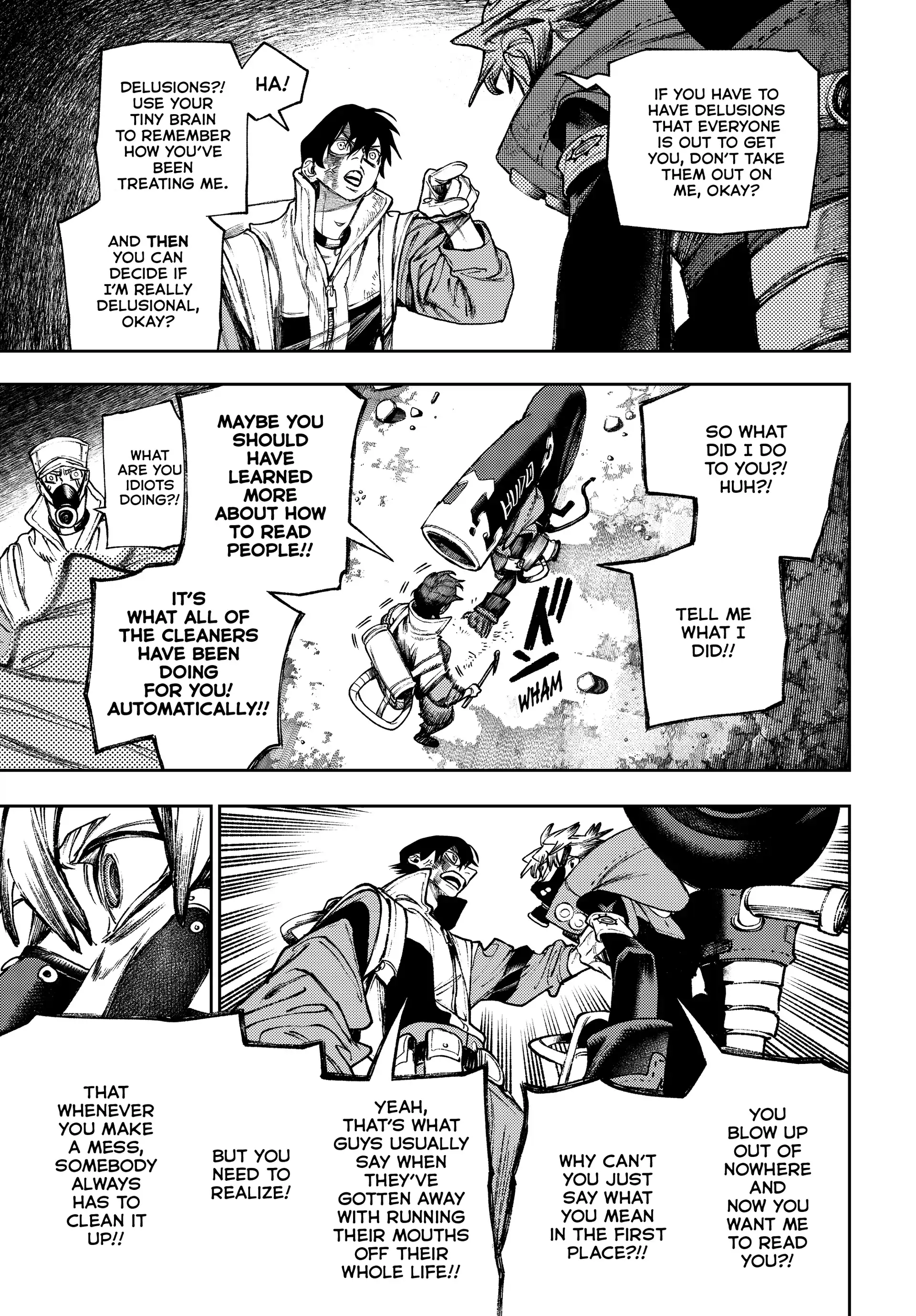 Gachiakuta, Chapter 122