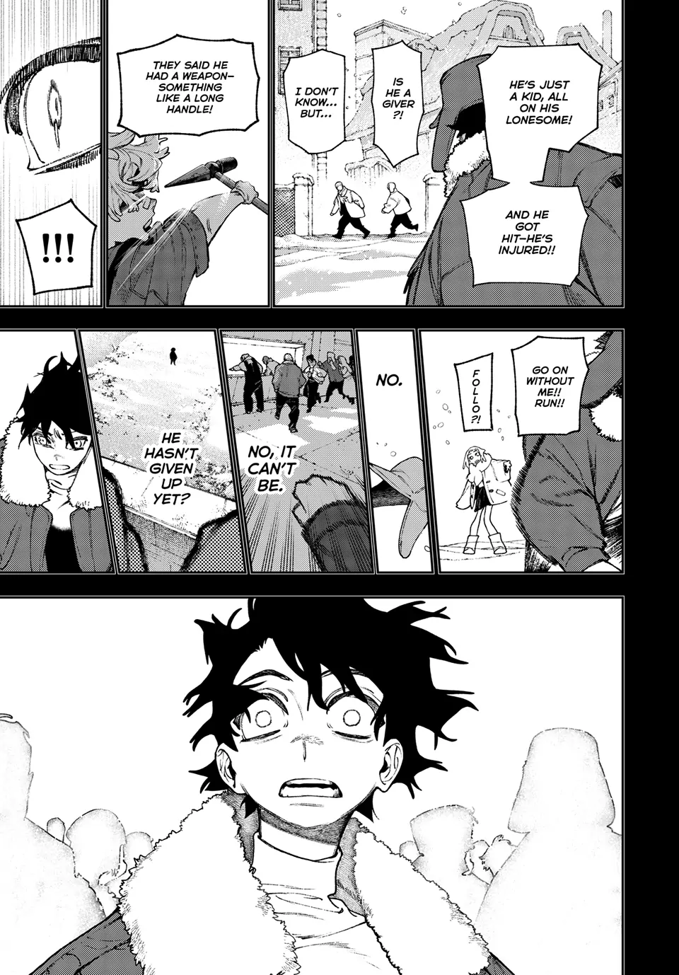 Gachiakuta, Chapter 124