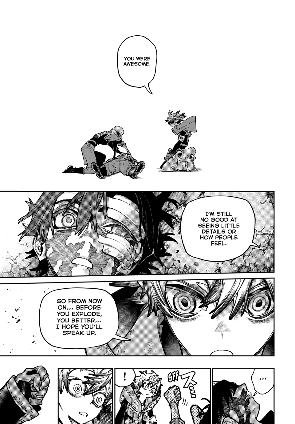 Gachiakuta, Chapter 128