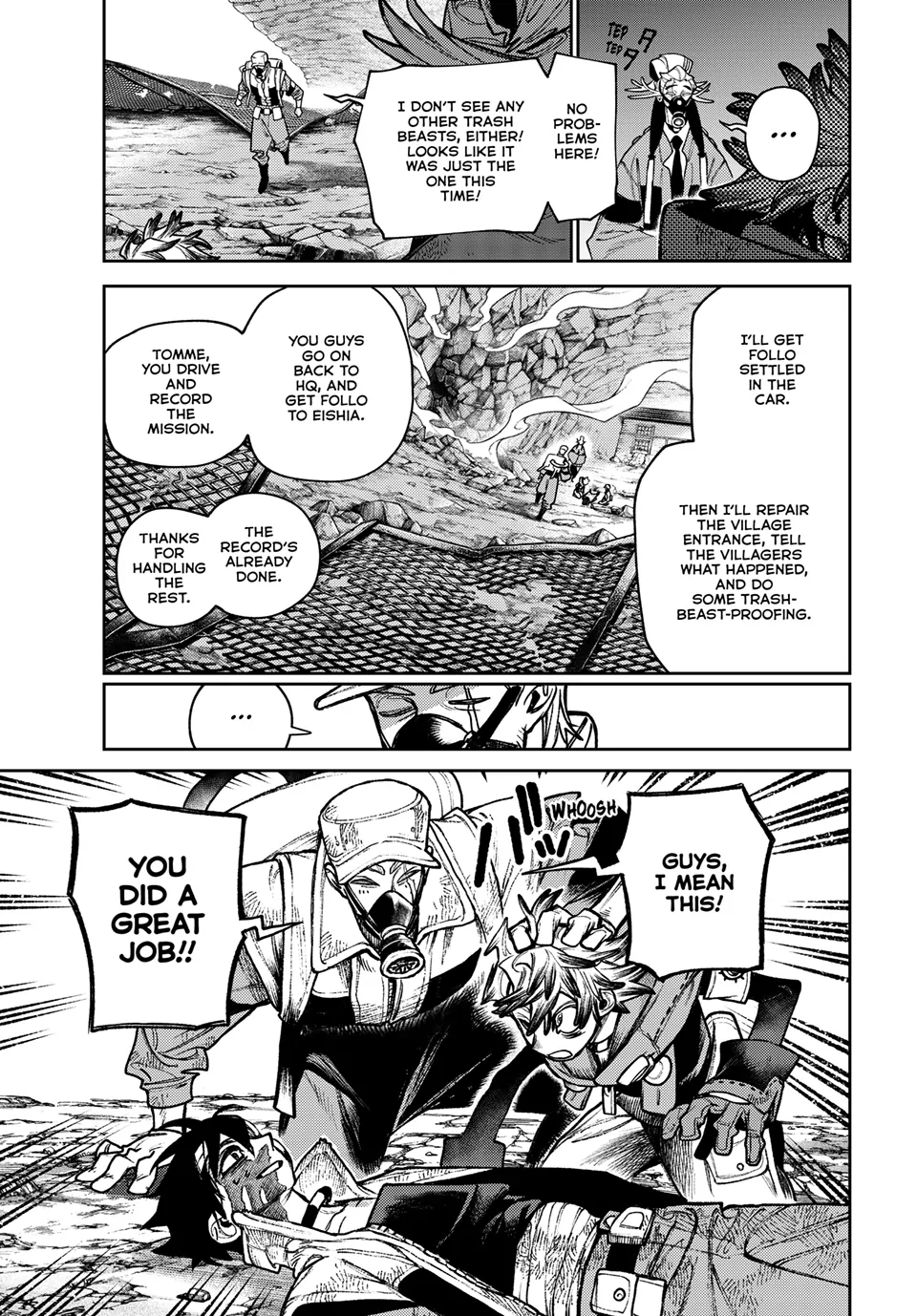 Gachiakuta, Chapter 128