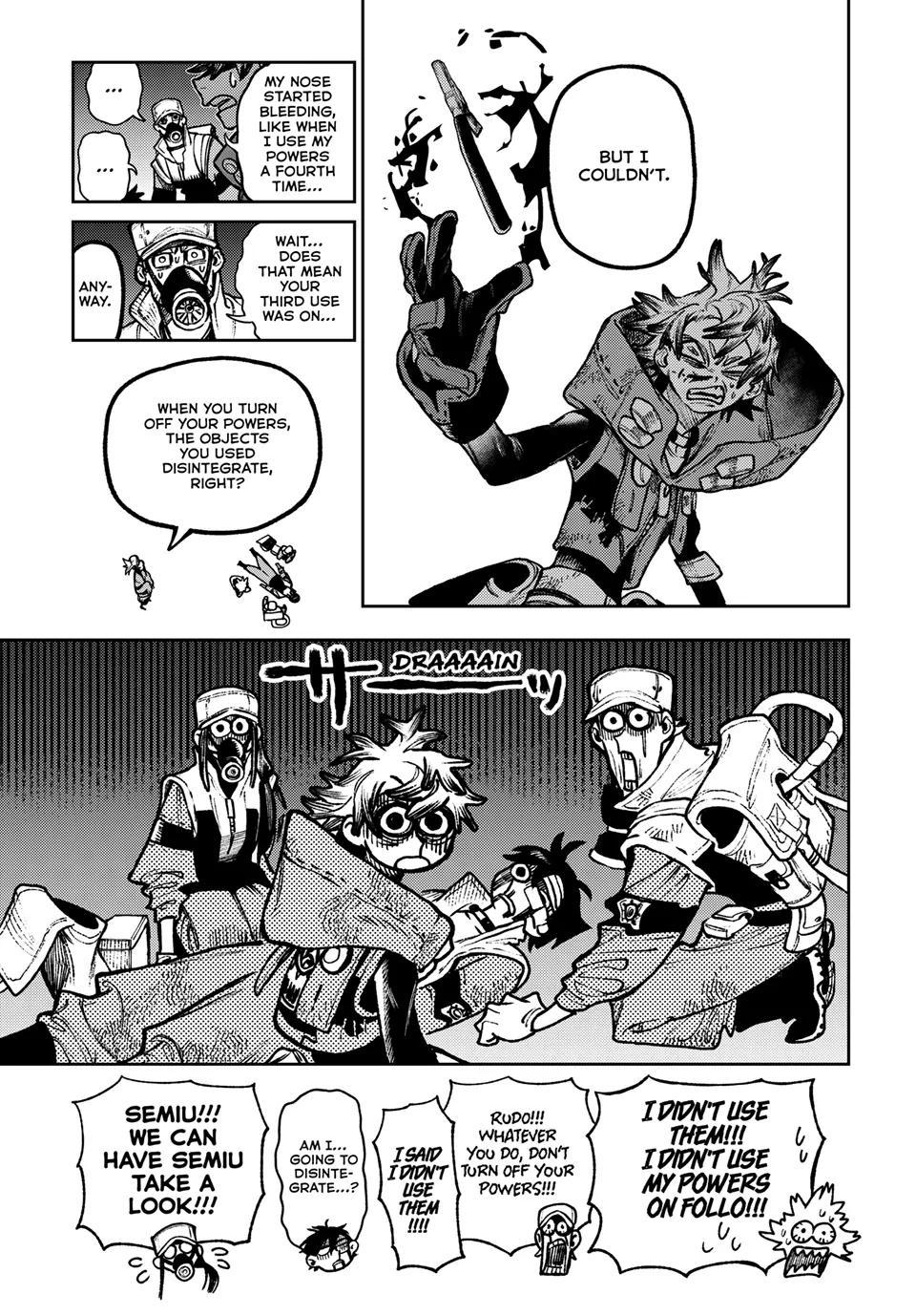 Gachiakuta, Chapter 128