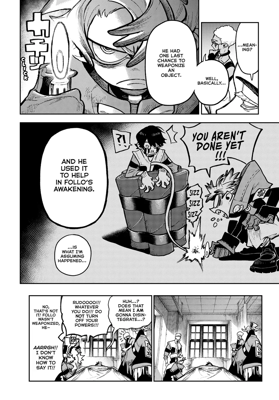 Gachiakuta, Chapter 128