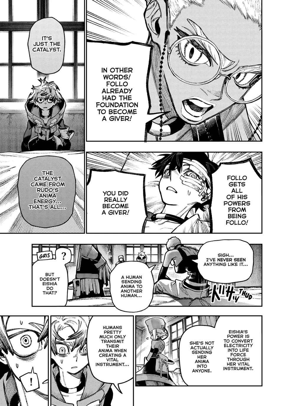 Gachiakuta, Chapter 128