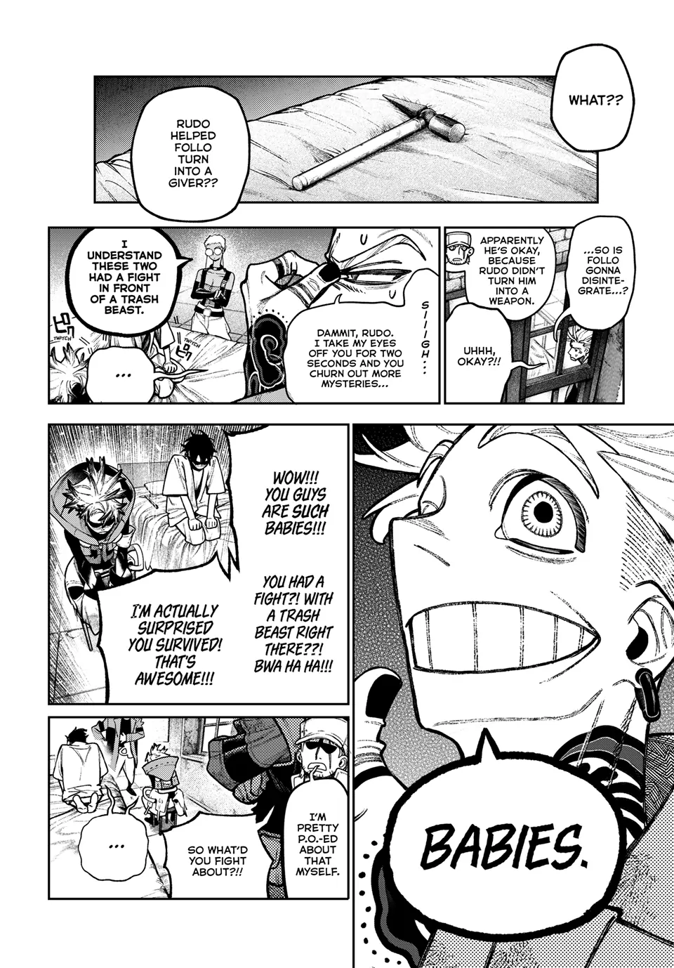 Gachiakuta, Chapter 129