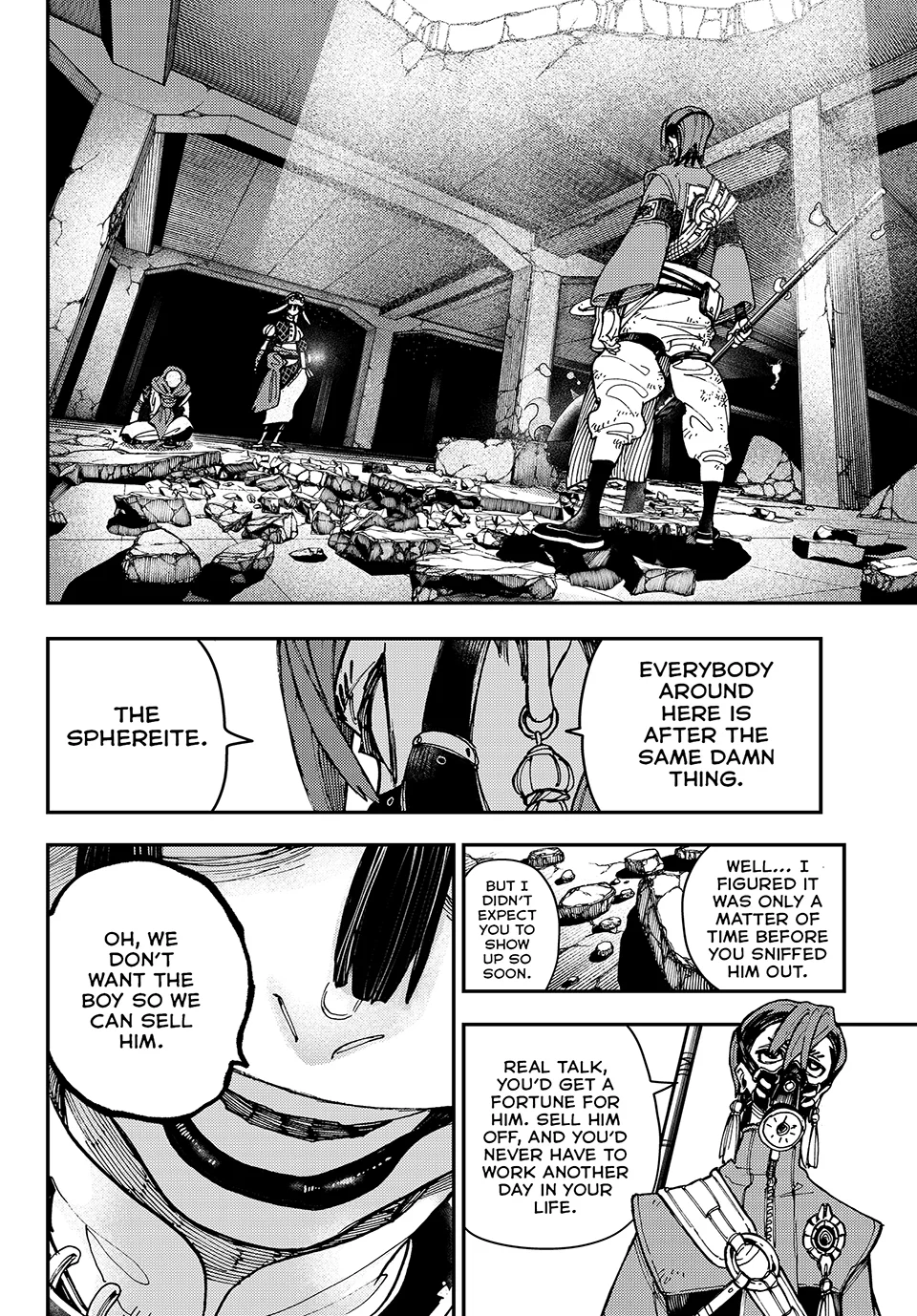 Gachiakuta, Chapter 13