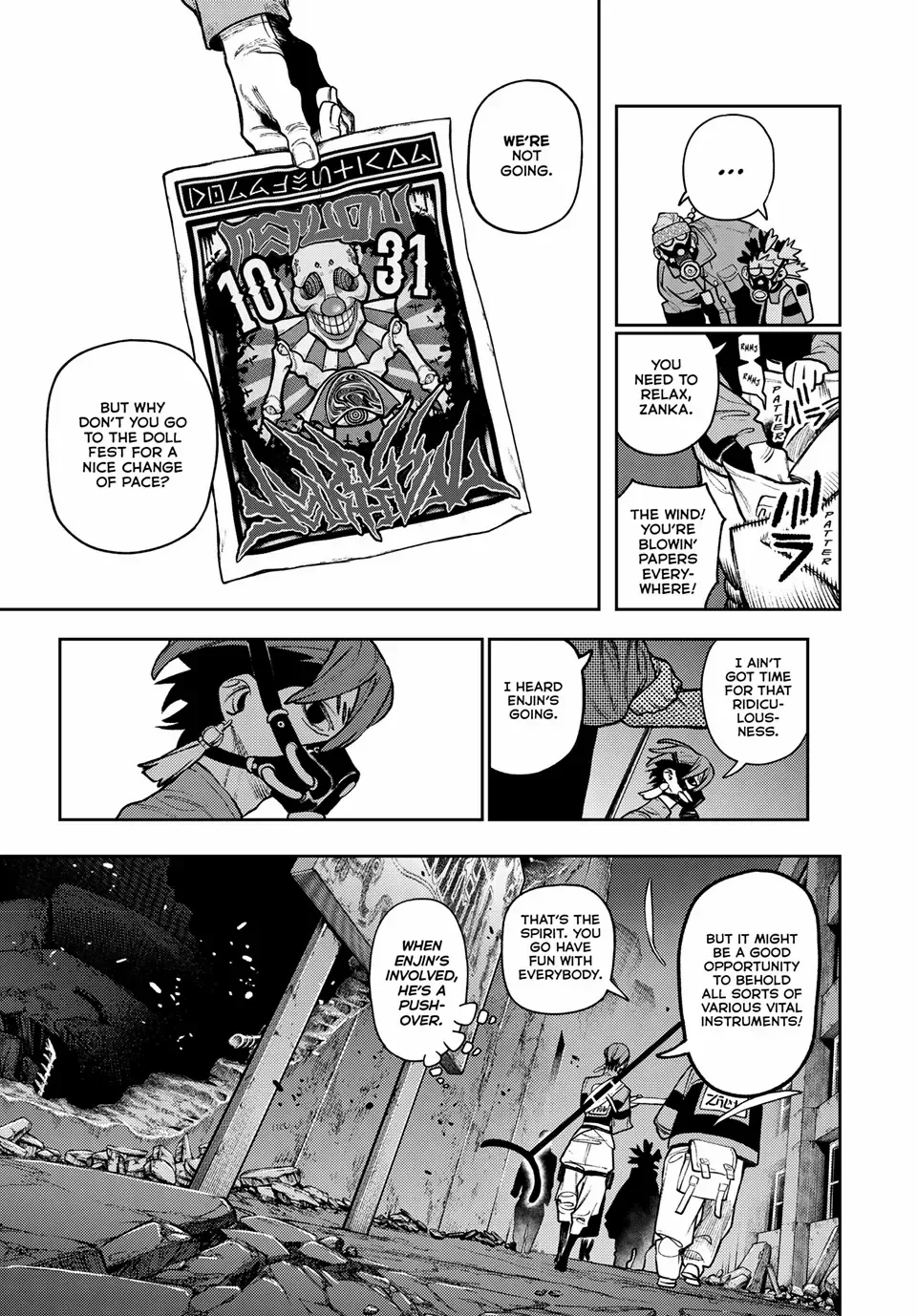 Gachiakuta, Chapter 130